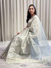 Machine Embroidery Detailed Supernet Kota Saree | BLD741