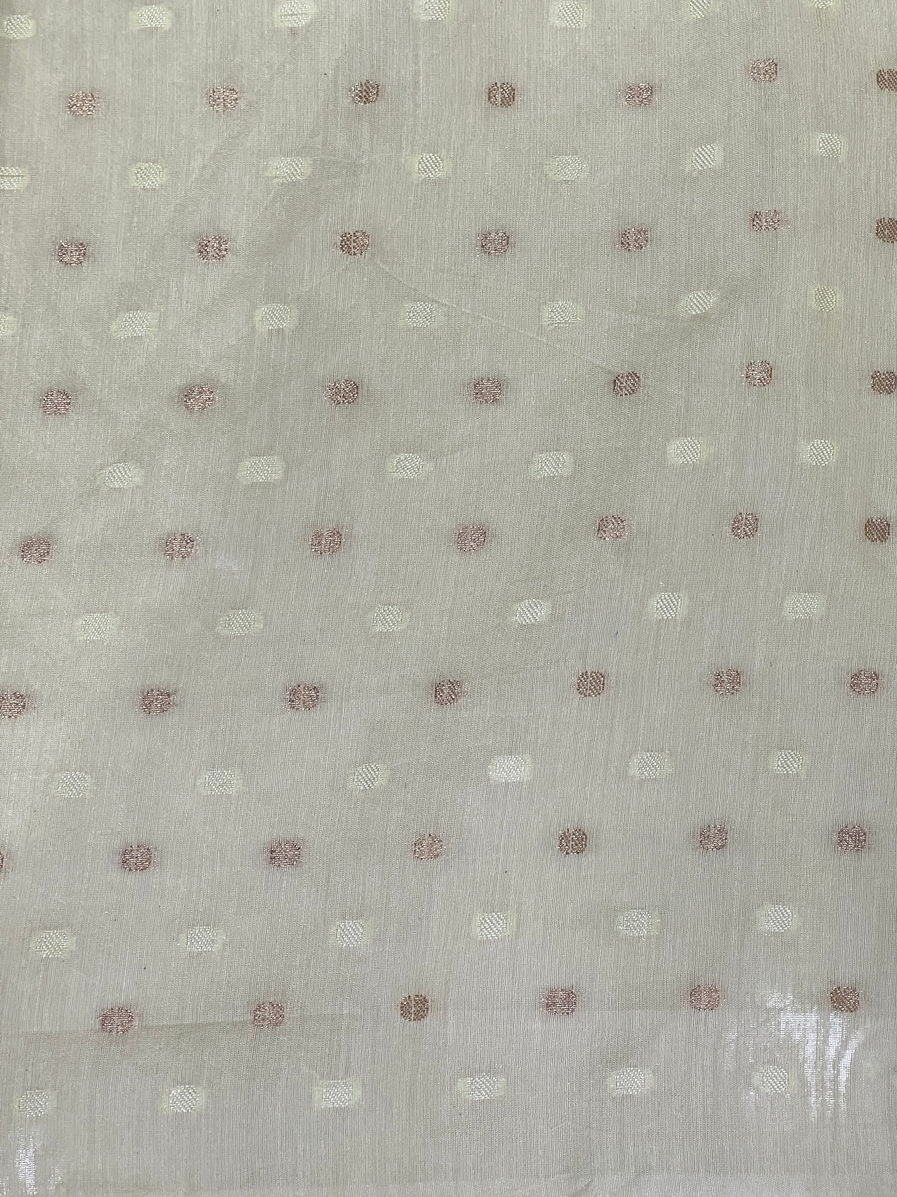 Floral Applique Patterned Organza Saree | MM345