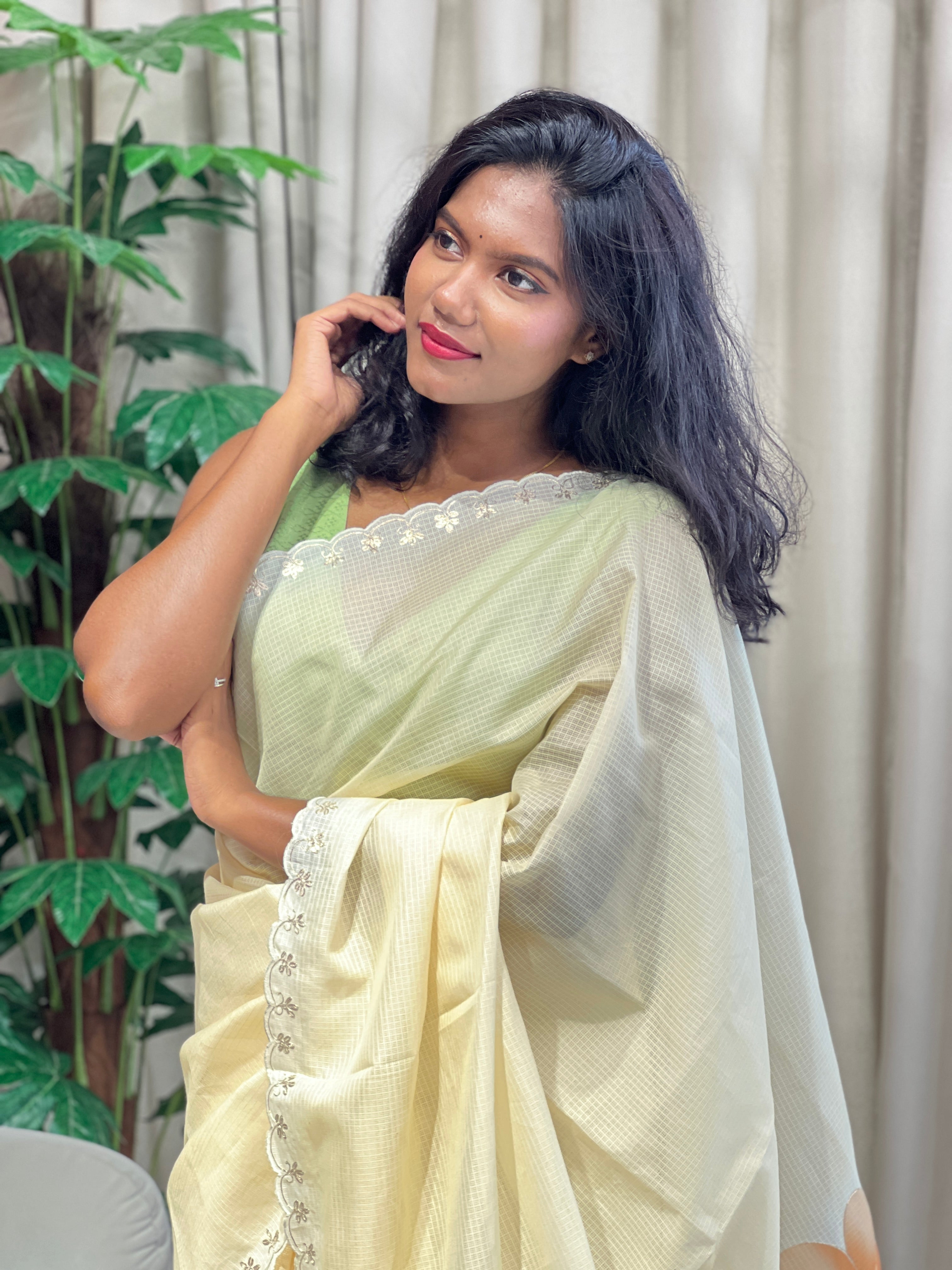 Floral Digital Printed Kota Saree | BLD1820