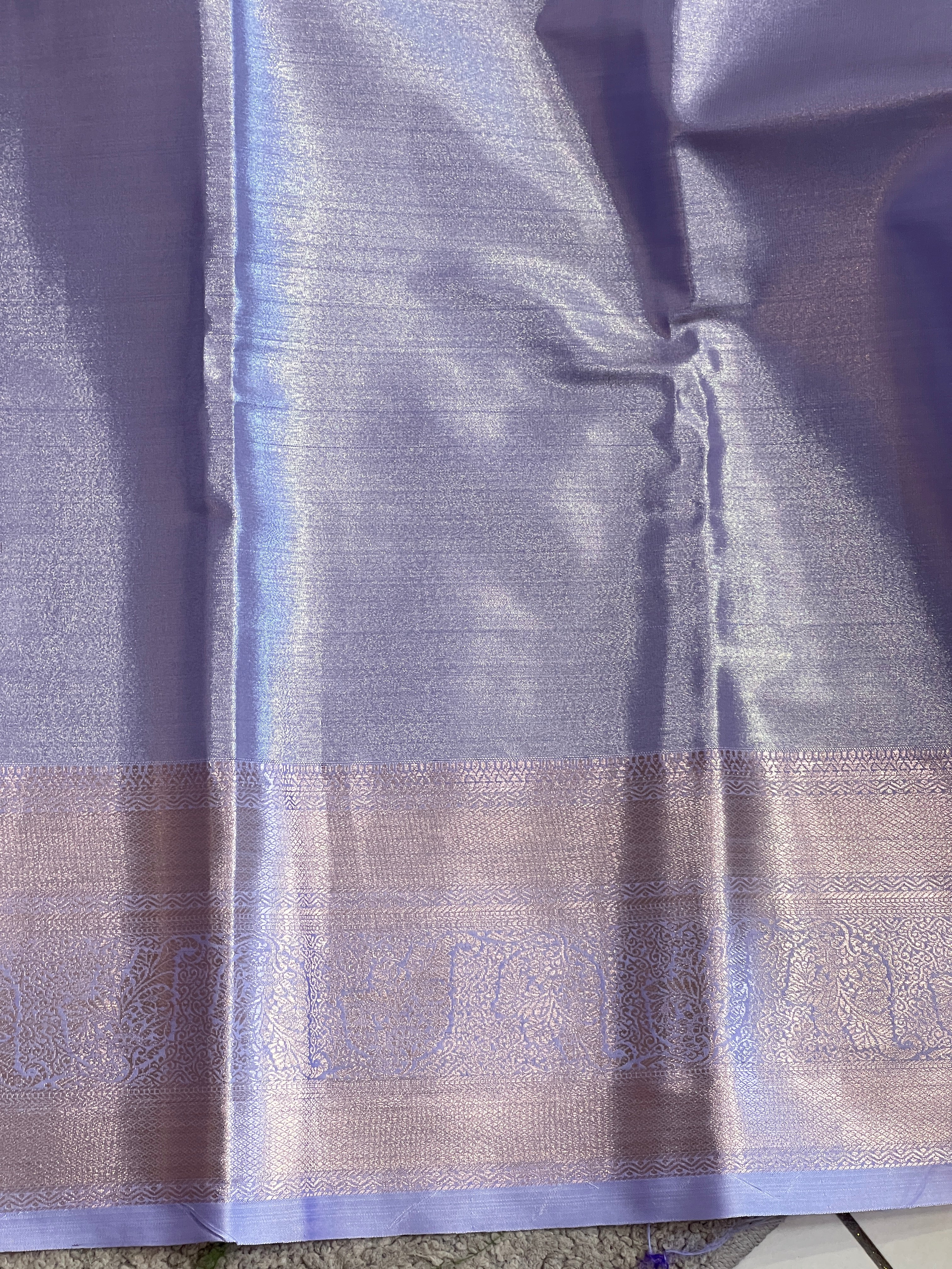 Floral Pattern Semi Silk Saree | GAS137