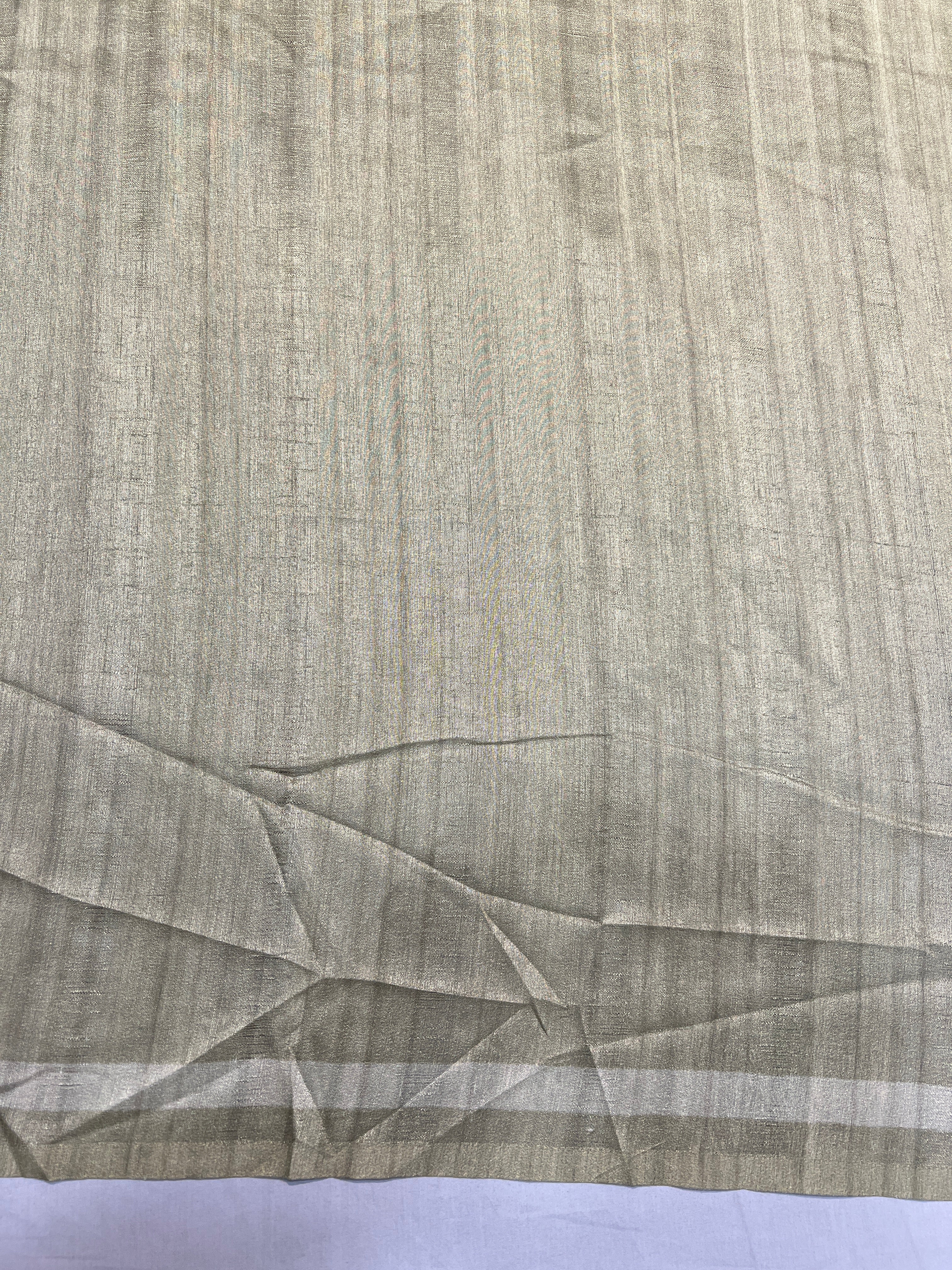 Floral Printed Semi Tussar Saree | SSN374