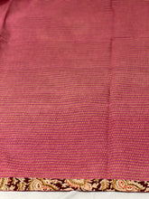 Block Printed Cotton Saree | SFA102