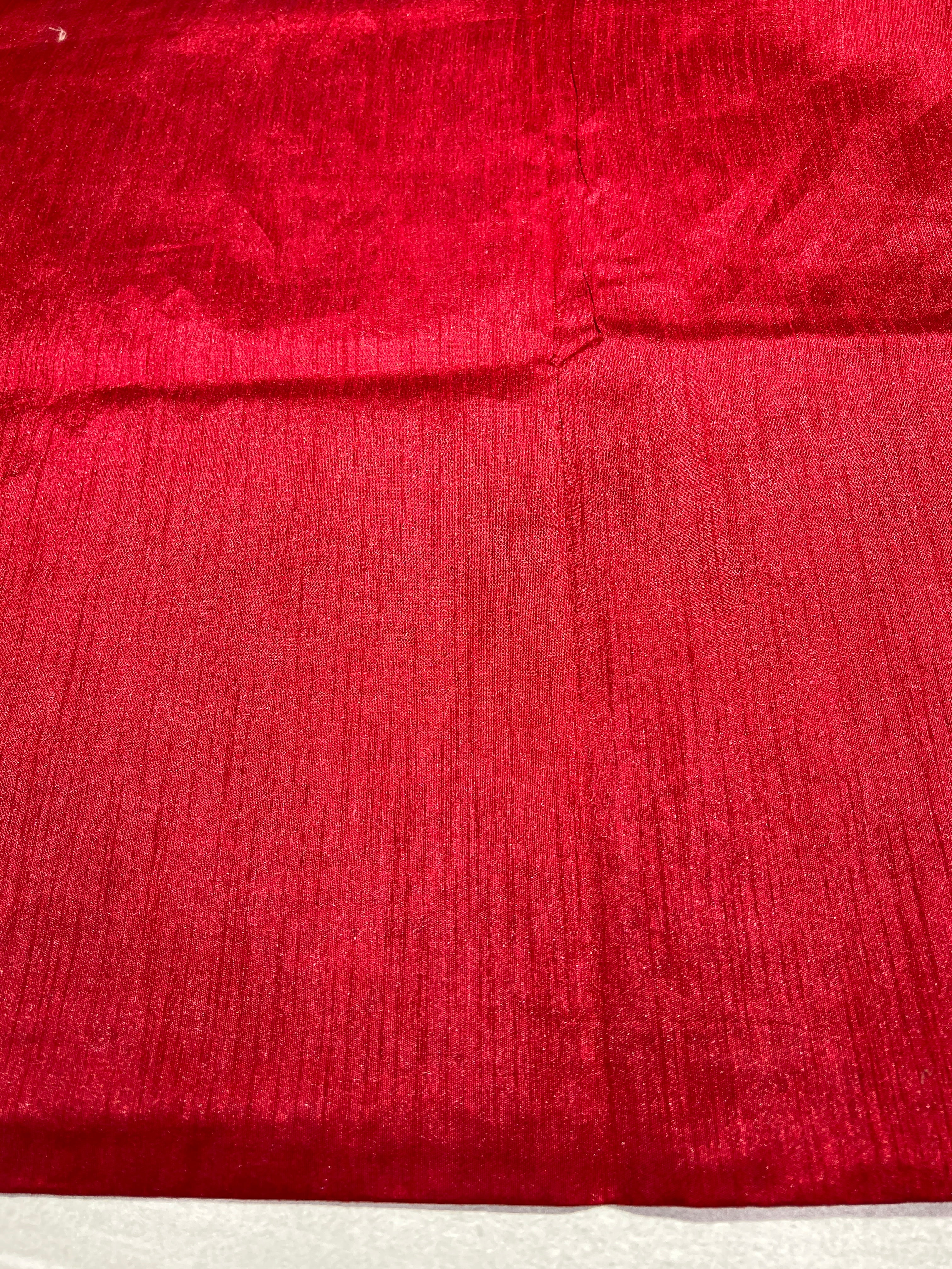 Paisley Embroidery Detailed Tussar Finish Saree | SUN480