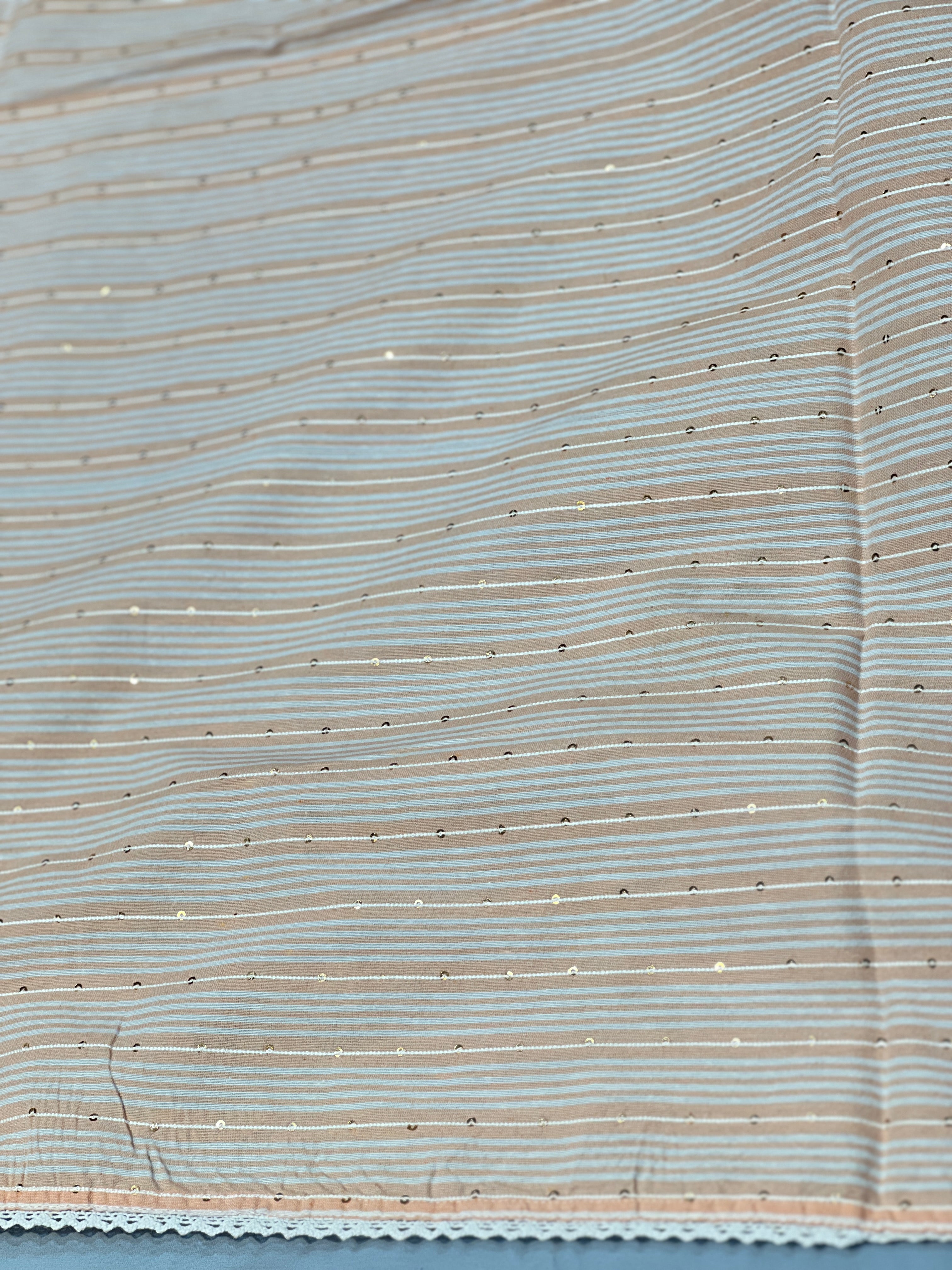 Block Printed Cotton Saree | SFA129