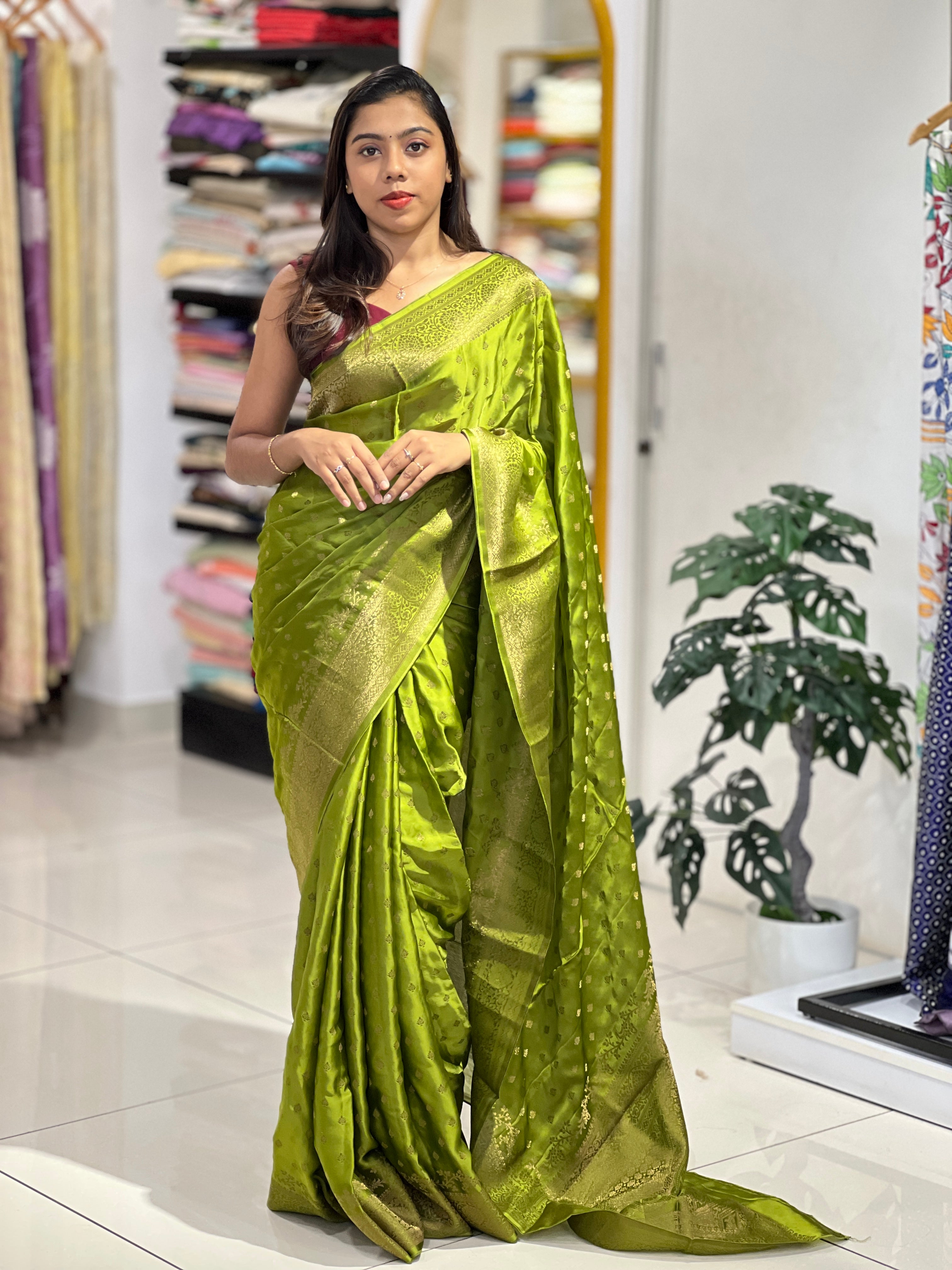 Banarasi Woven Soft Silk Saree | YNG1145