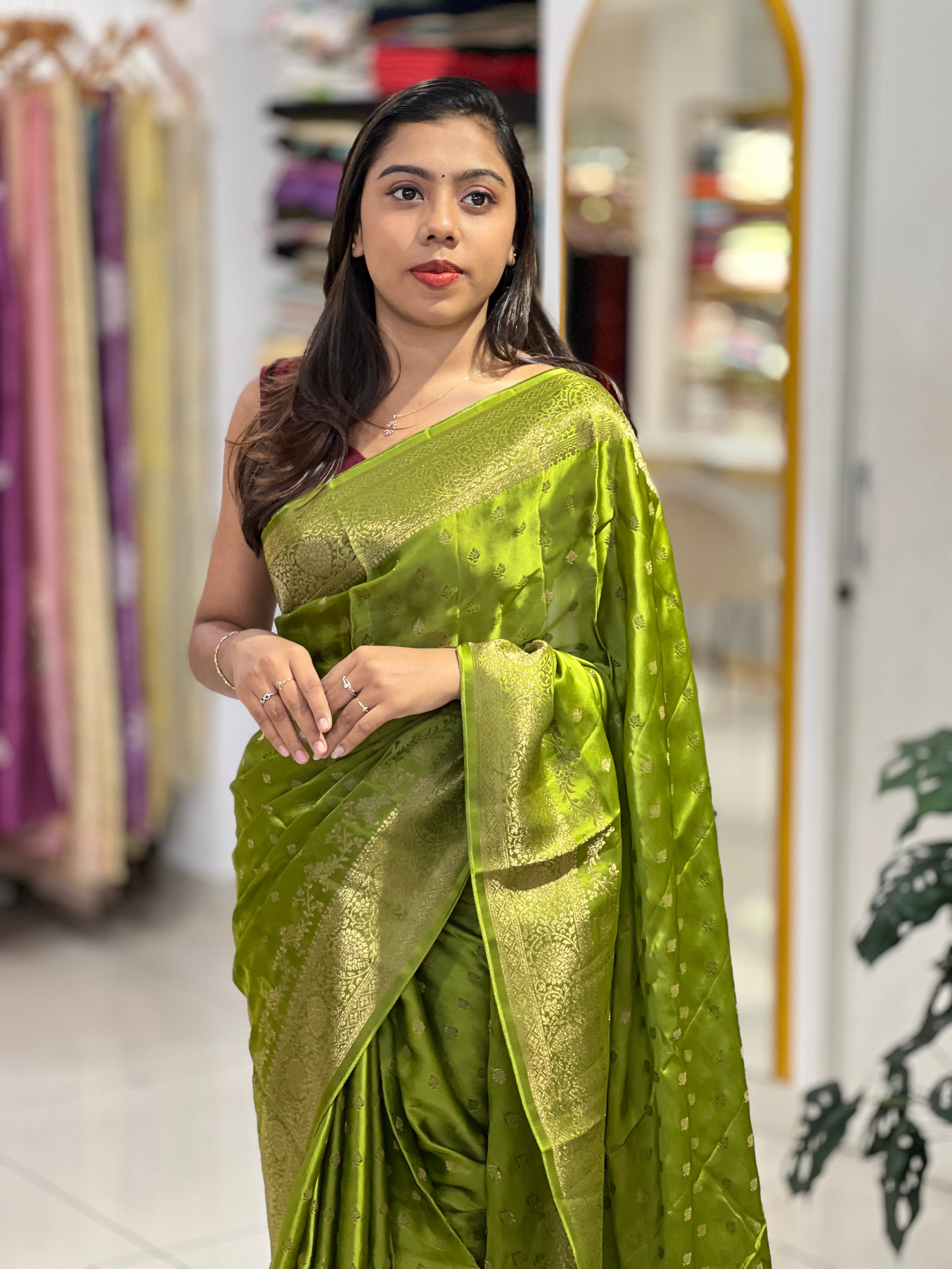 Banarasi Woven Soft Silk Saree | YNG1145