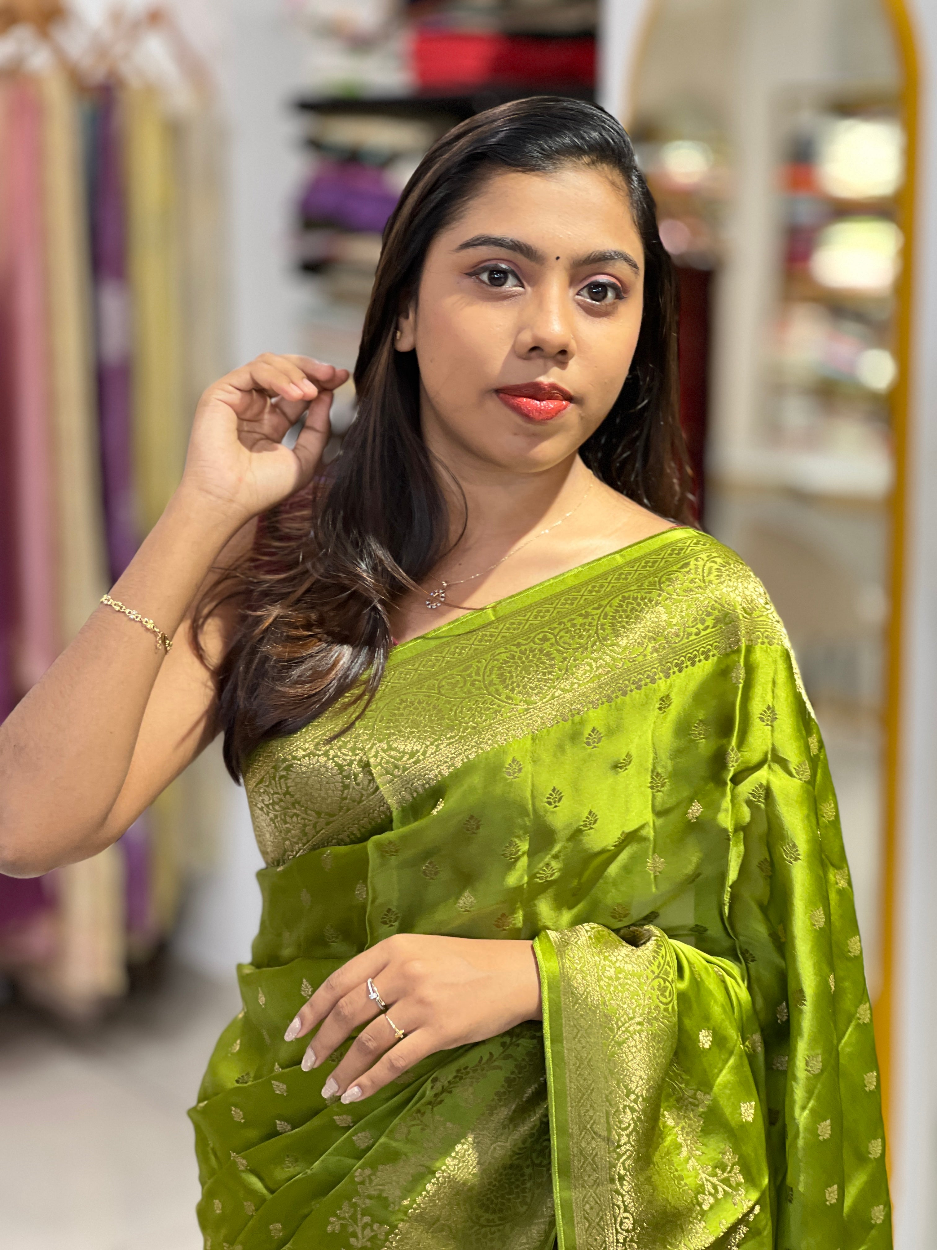 Banarasi Woven Soft Silk Saree | YNG1145
