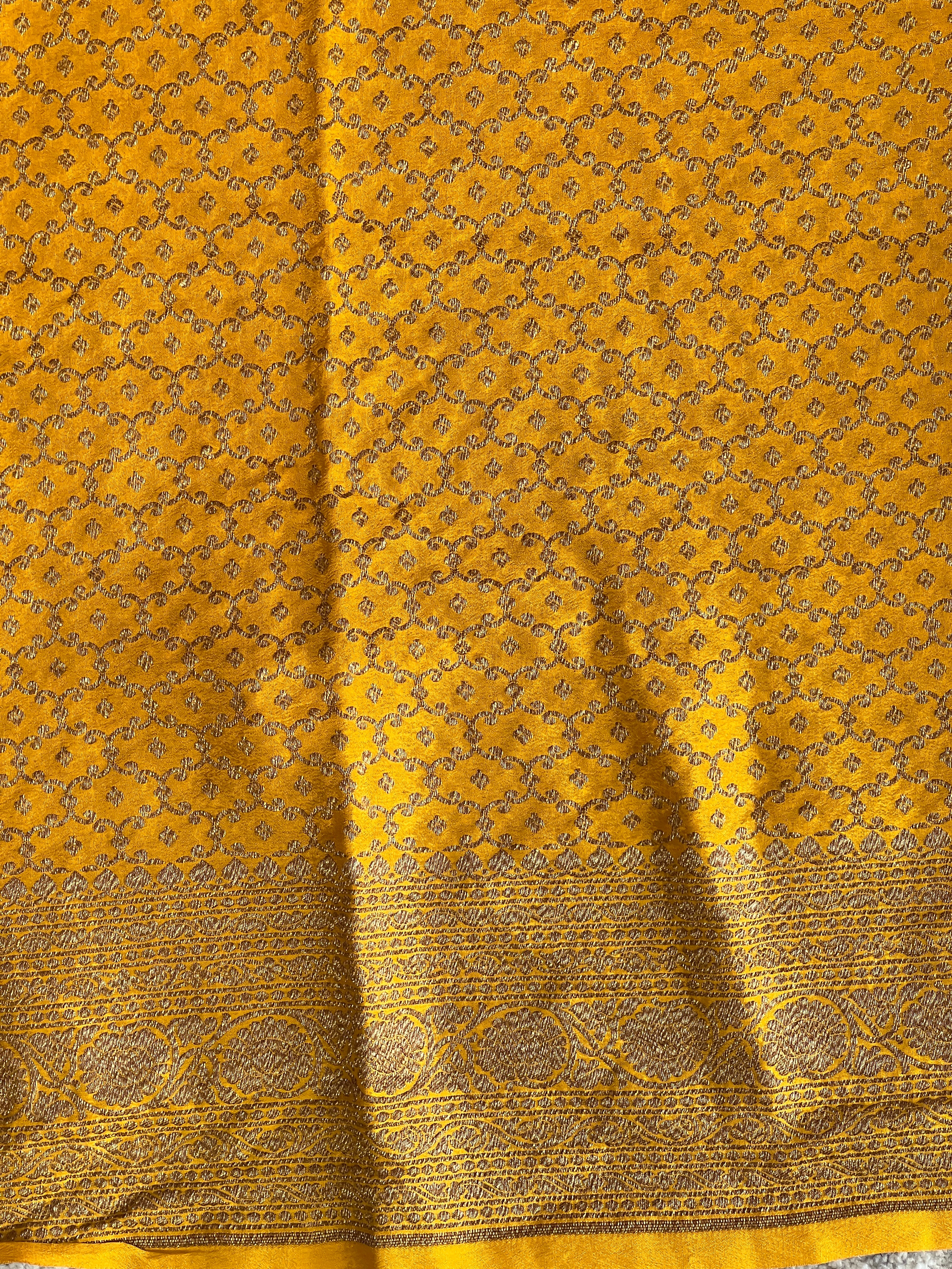 Banarasi Woven Georgette Banarasi Saree | YNG720