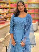 Hand Embroidery Muslin Finish Kurta Set | FW313