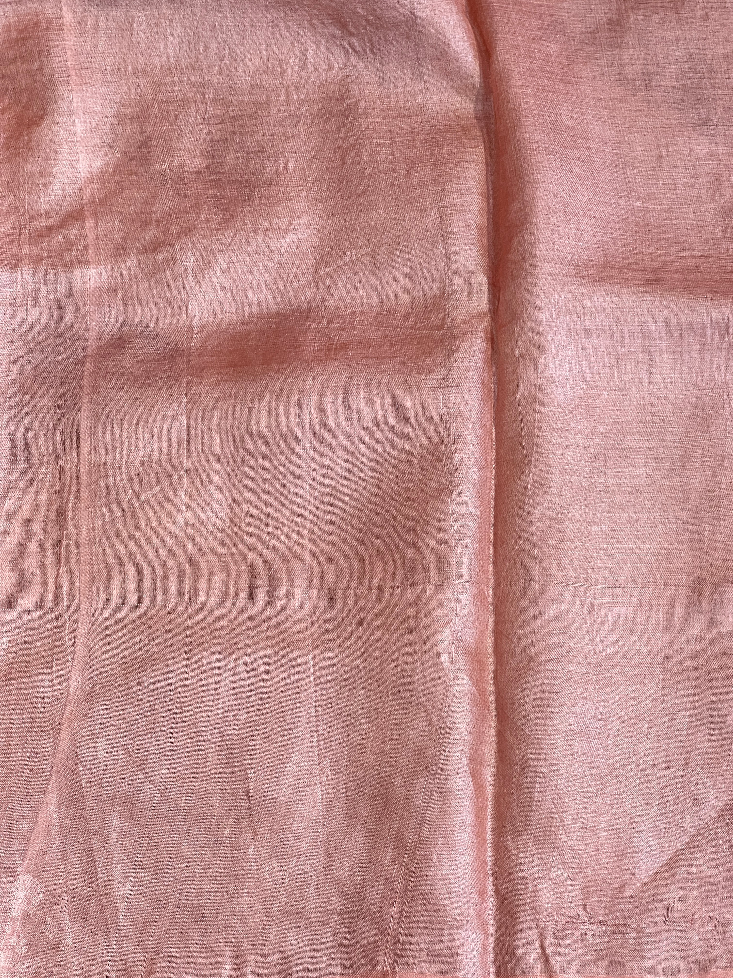 Floral Machine Embroidered Tussar Saree | YNG1610