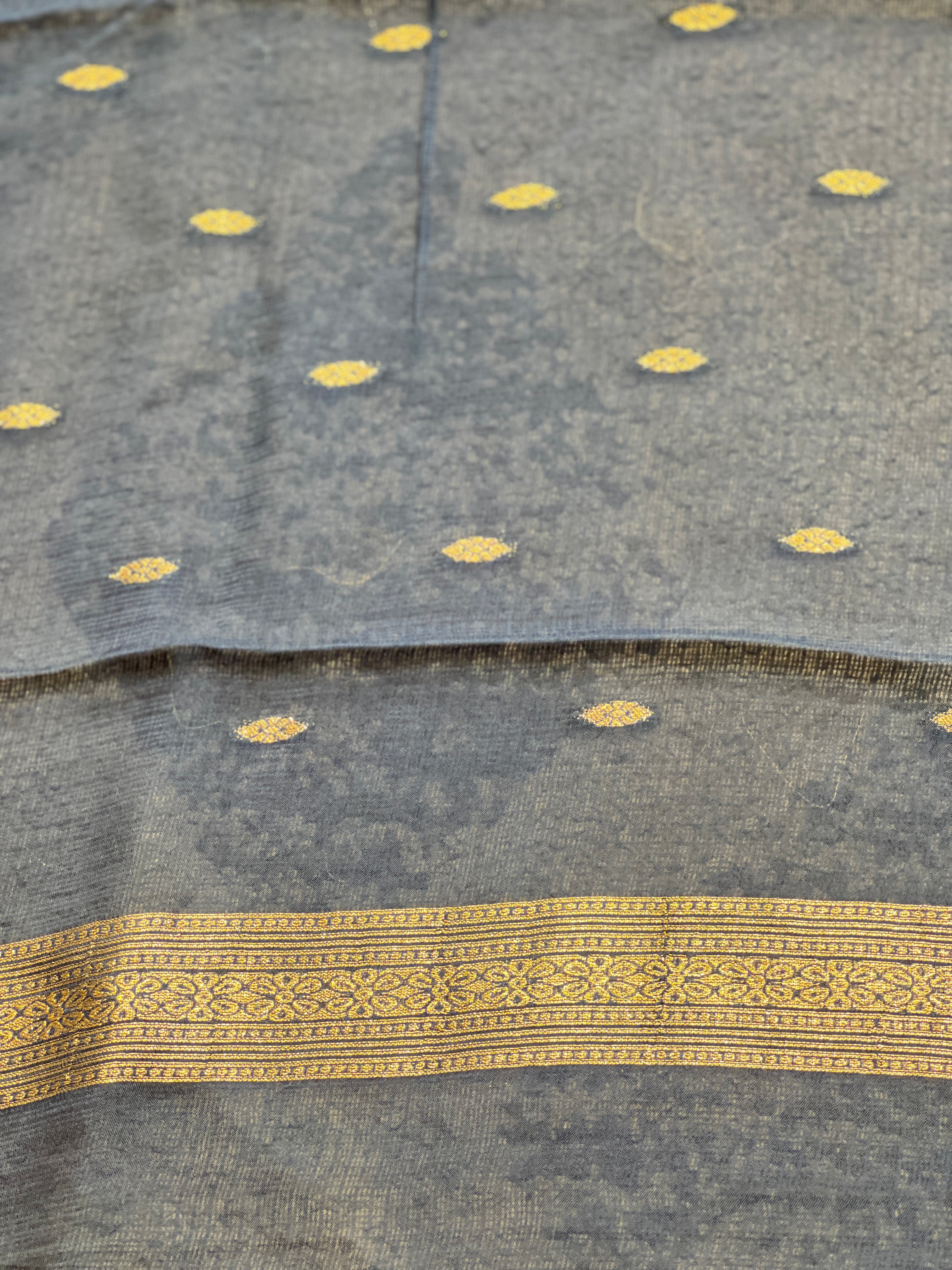 Sona Chandi Woven Pattern Silky Kota Saree | RS150