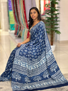 Floral Print Patterned Modal Saree | JKL532