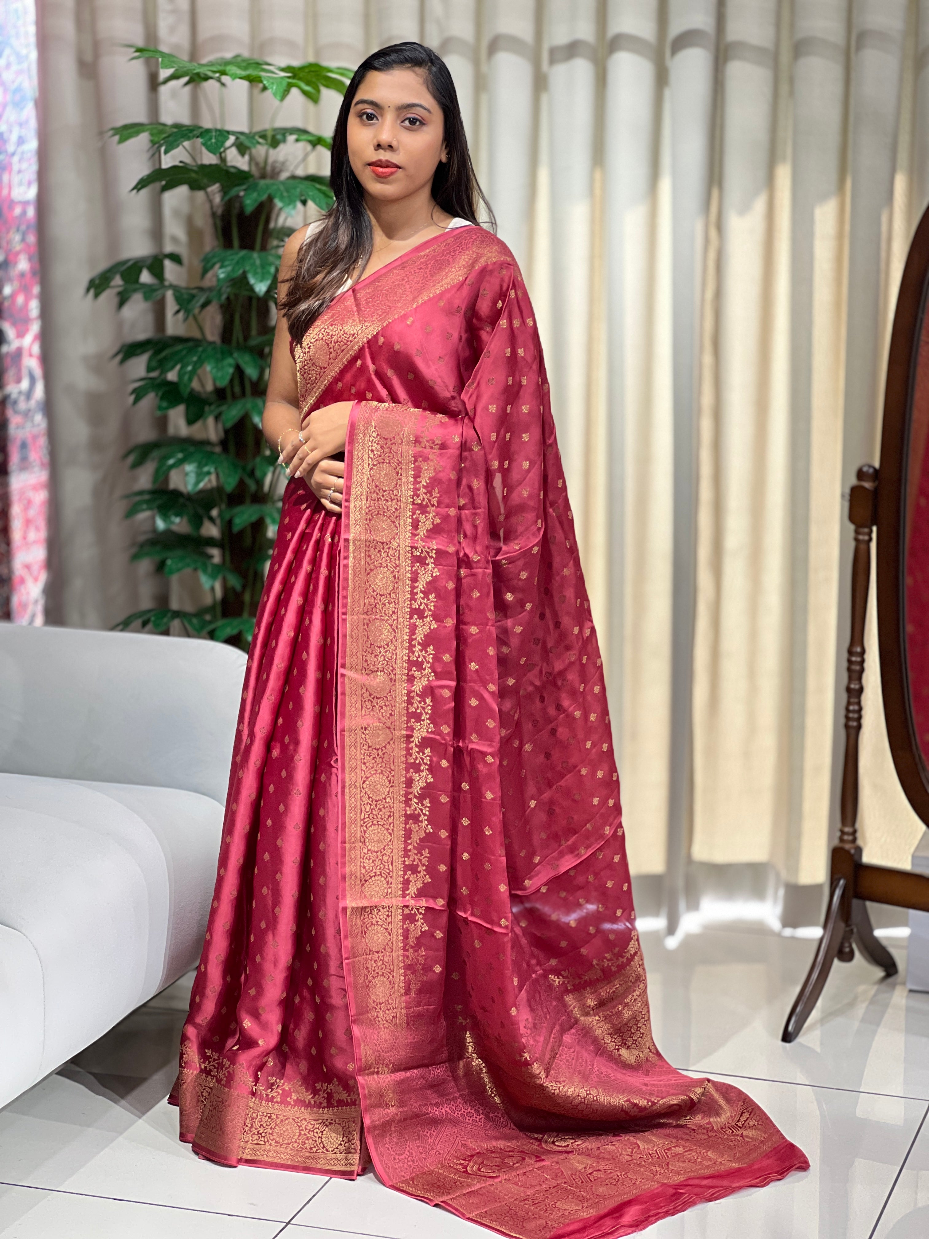 Banarasi Woven Soft Silk Saree | YNG1143