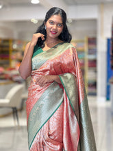 Zari Woven Floral Patterned Banarasi Silk Saree | KAC161