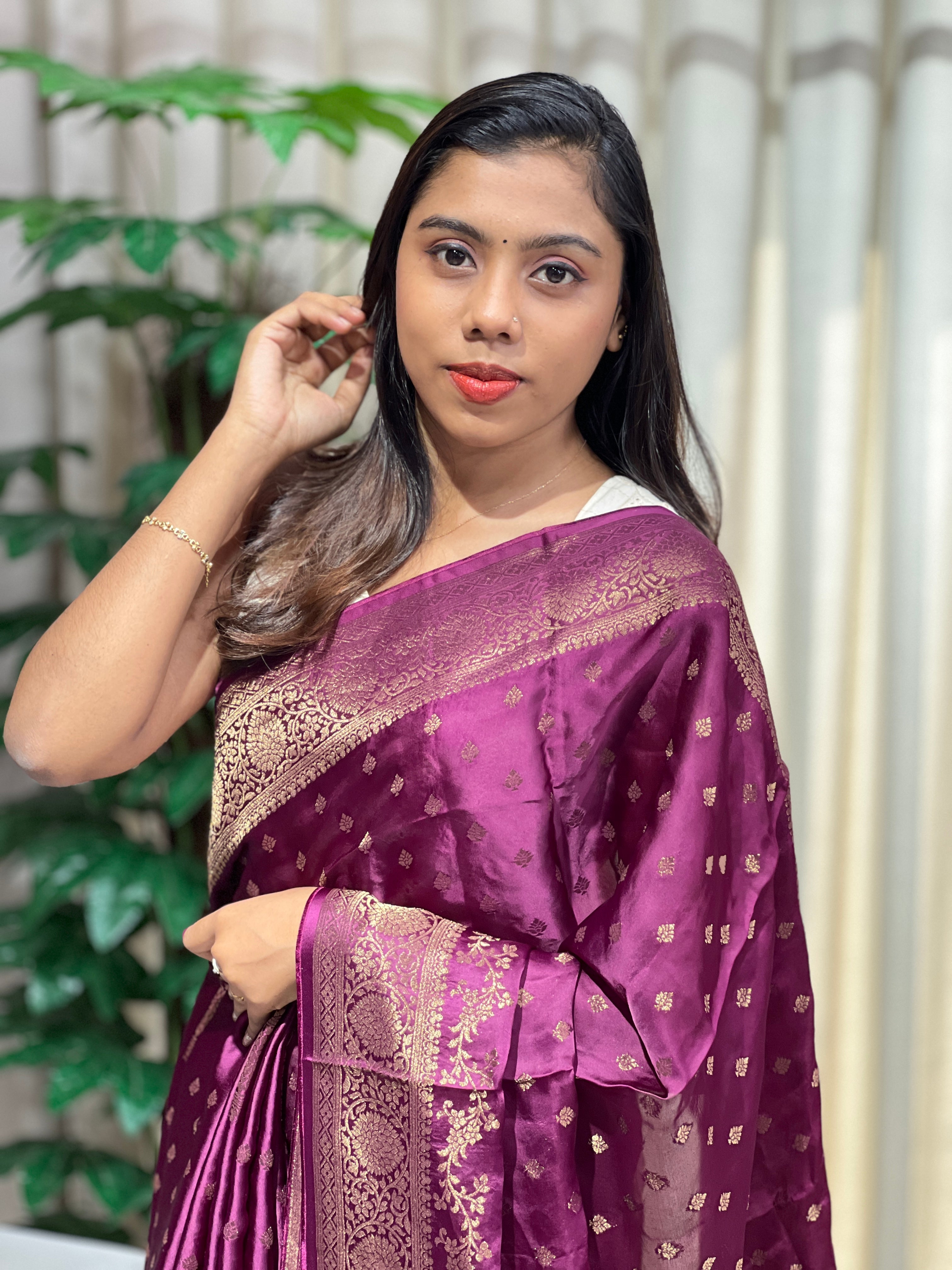 Banarasi Woven Soft Silk Saree | YNG1138