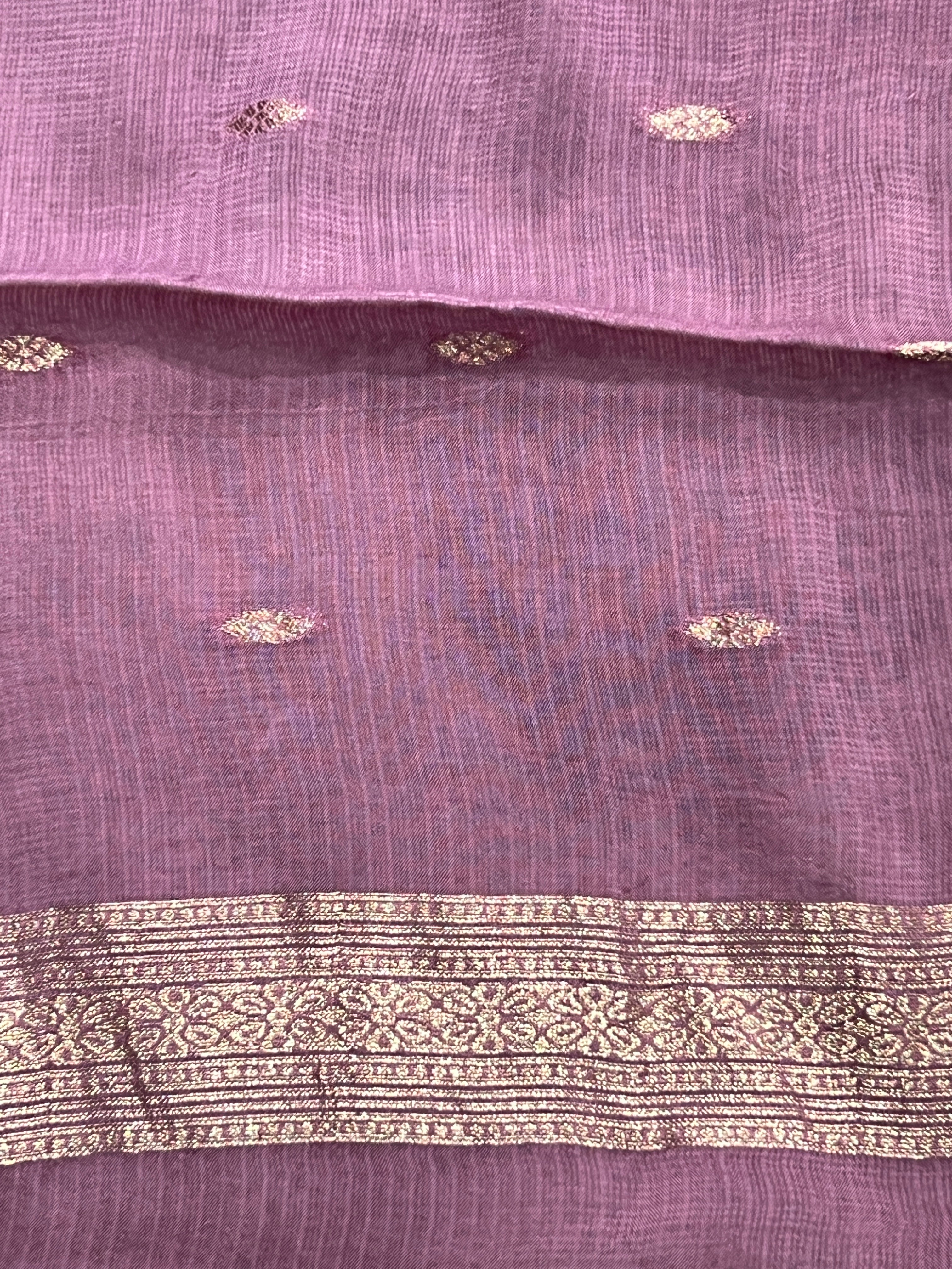 Sona Chandi Woven Pattern Silky Kota Saree | RS155