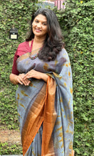 Tie & Dye Pattern Semi Chanderi Saree | YNG194