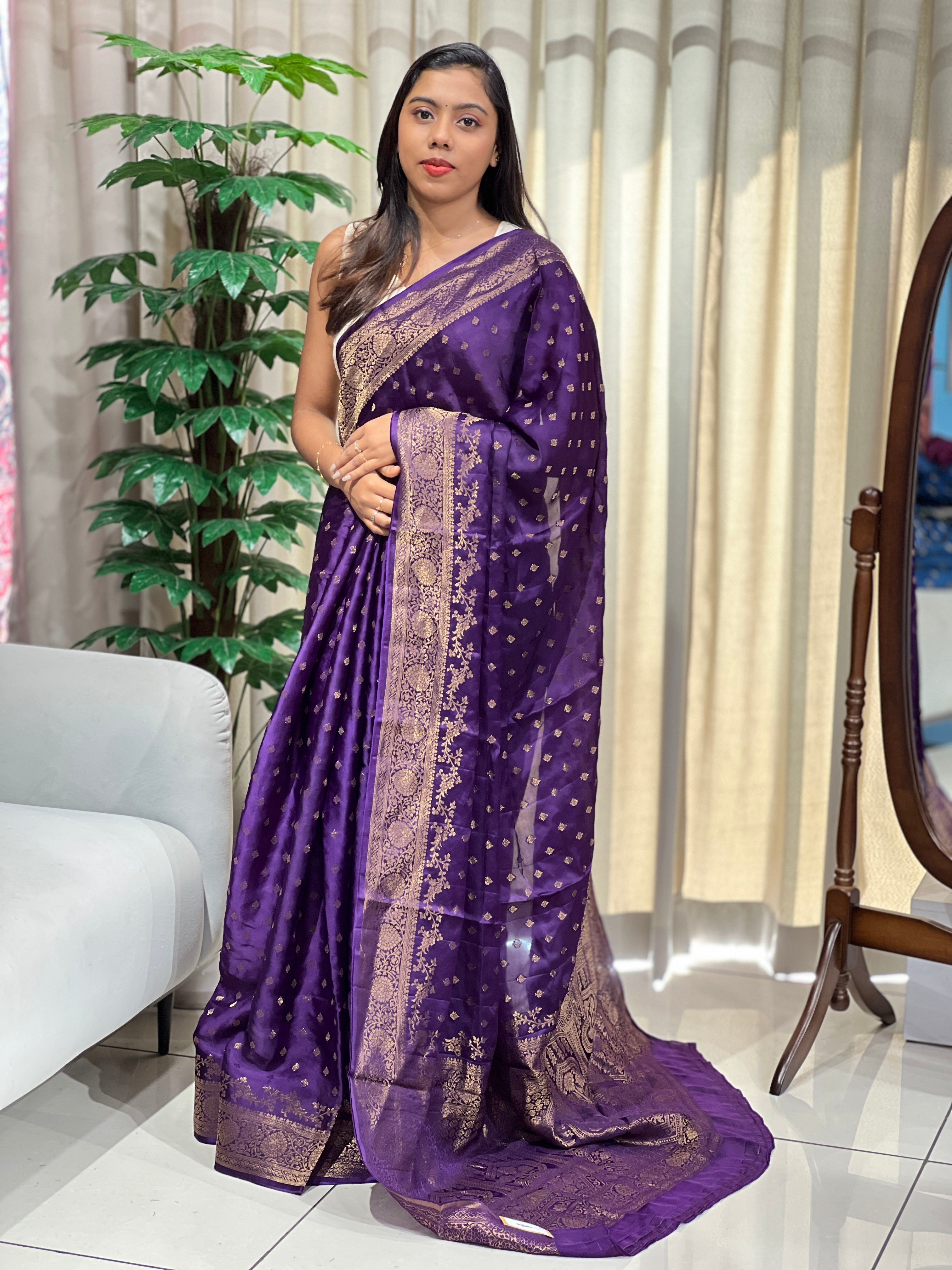 Banarasi Woven Soft Silk Saree | YNG1141