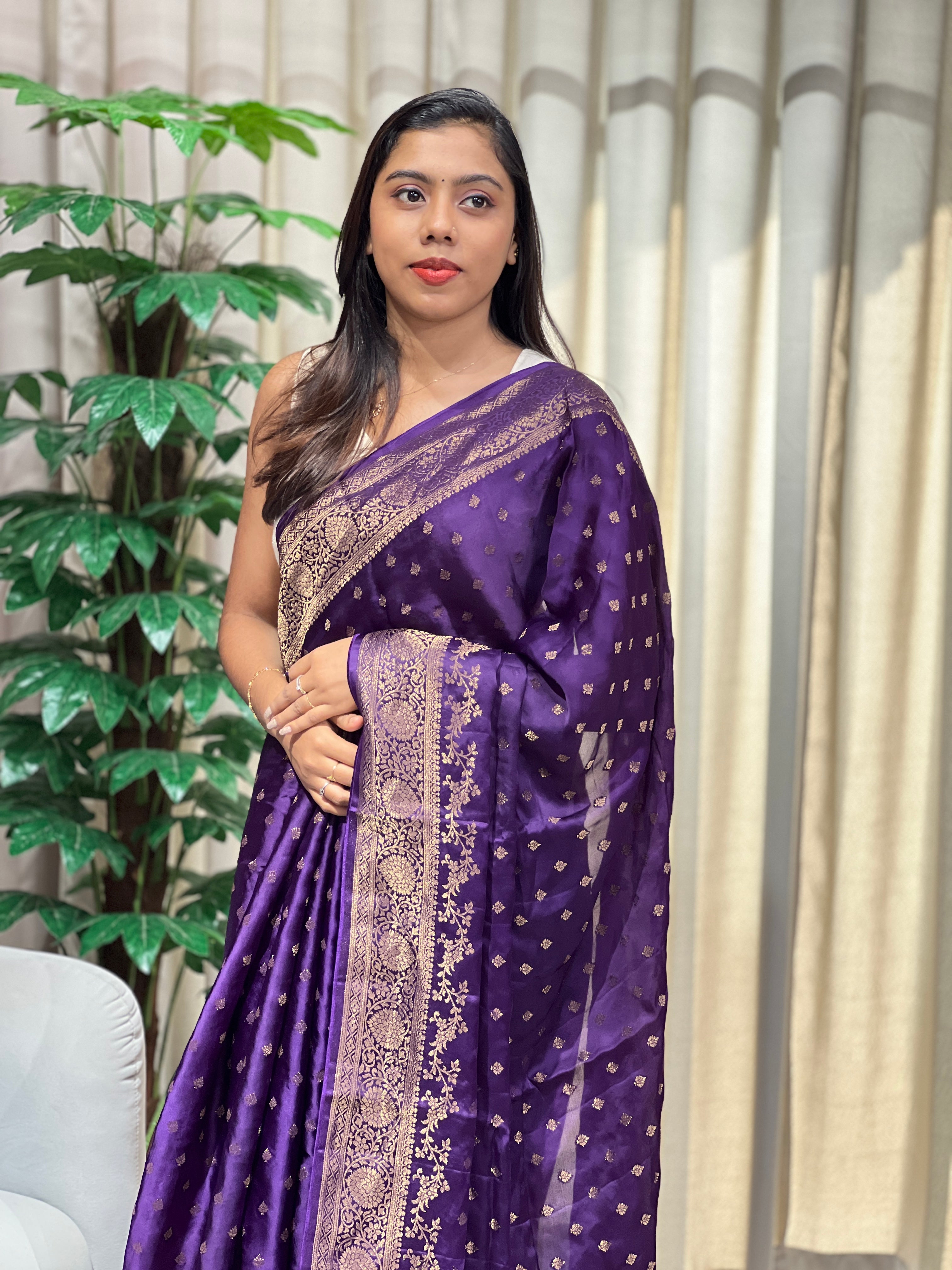 Banarasi Woven Soft Silk Saree | YNG1141