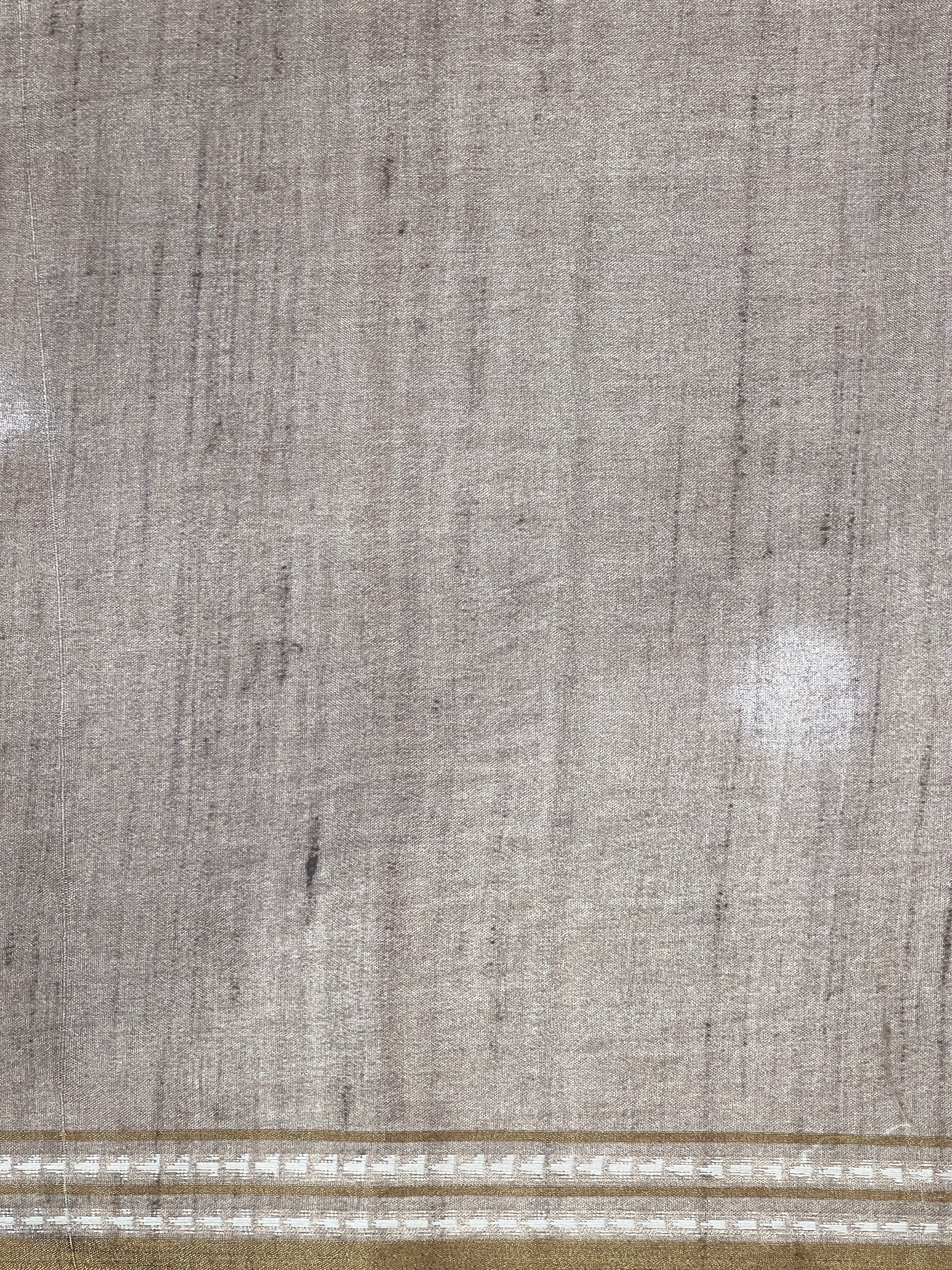 Embroidery Detailed Semi Tussar Saree | PKS169