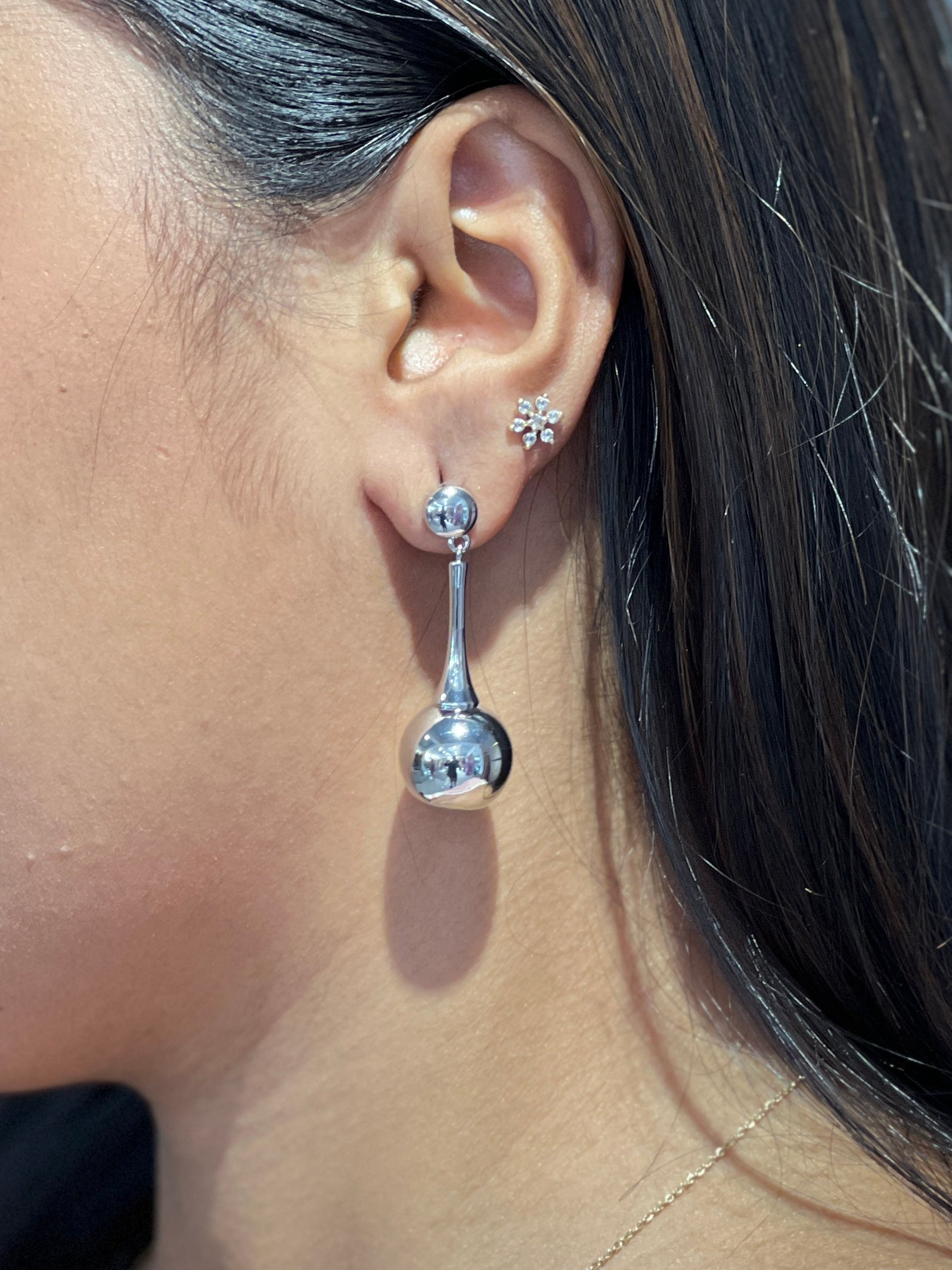 Celestial Globe Drop Earrings | JE129