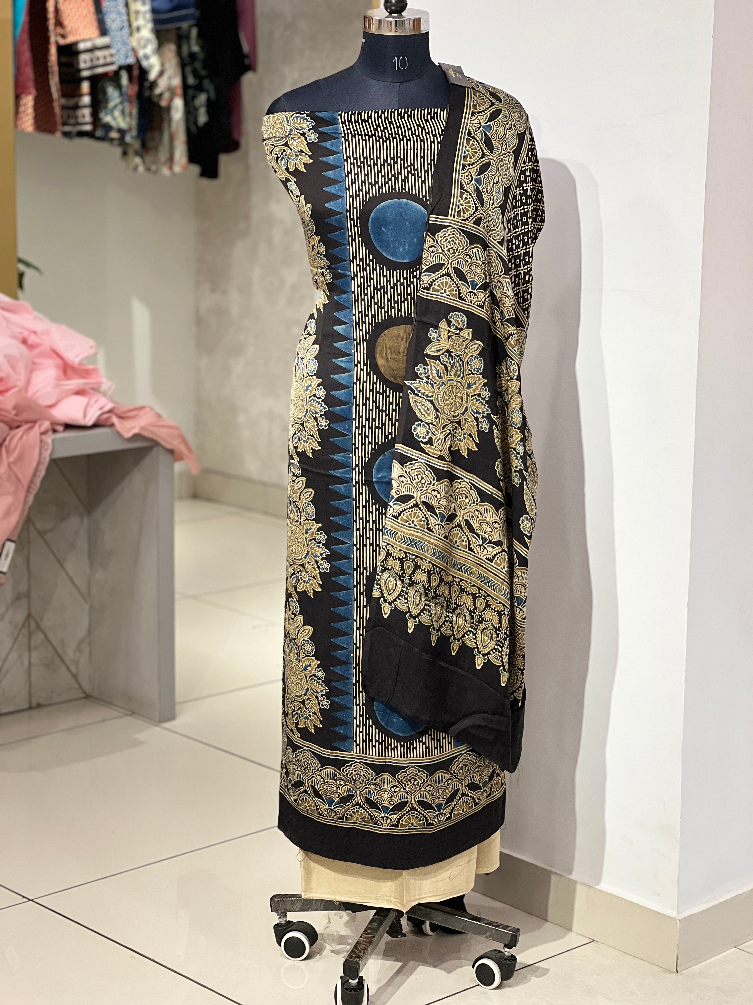 Hand Block Printed Modal Salwar Set | JT108