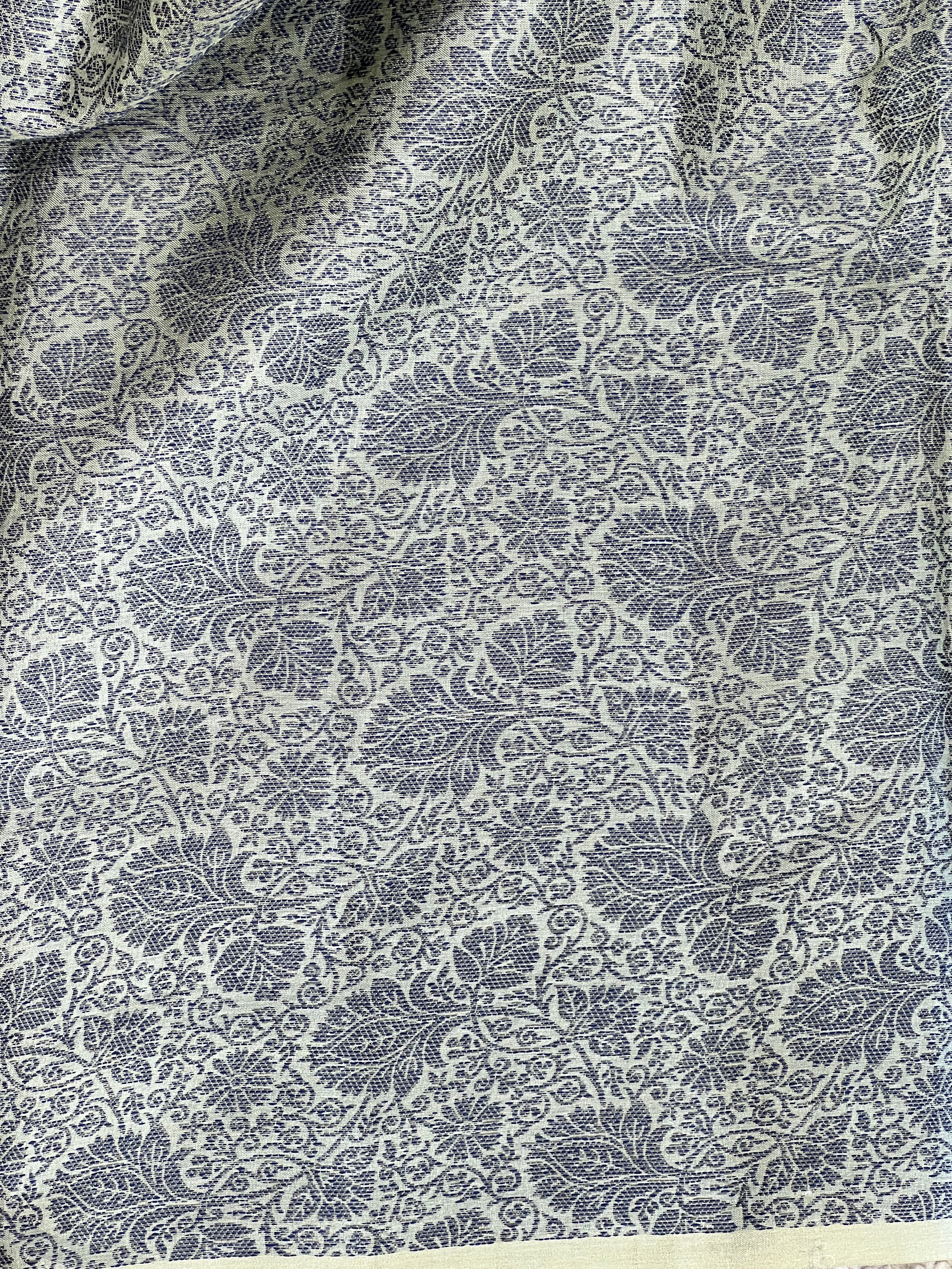 Floral Multi-Colour Thread Woven Pure Tussar Saree | YNG686