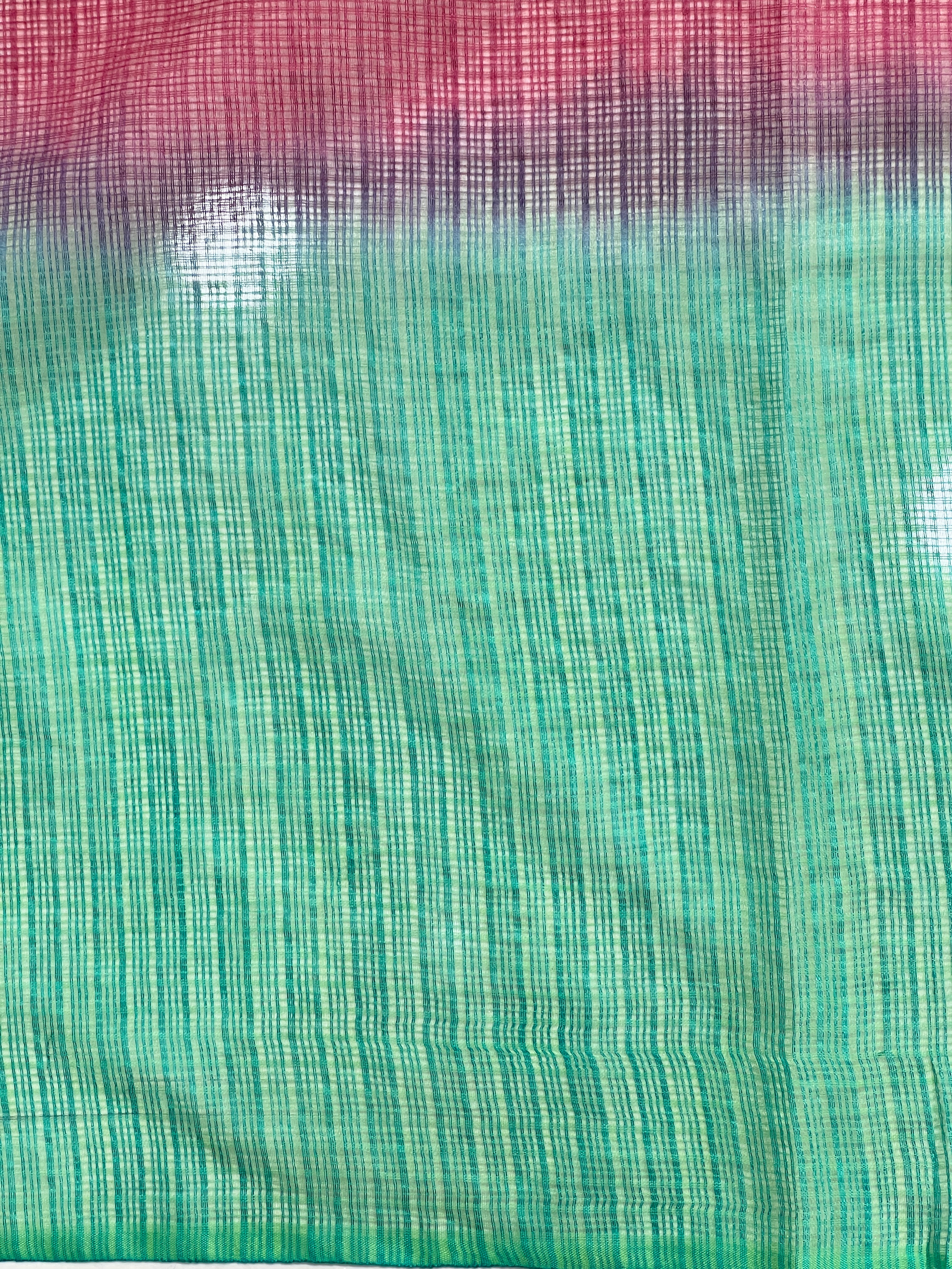 Multicolour Floral Embroidery Detailed Kota Saree | NHH600