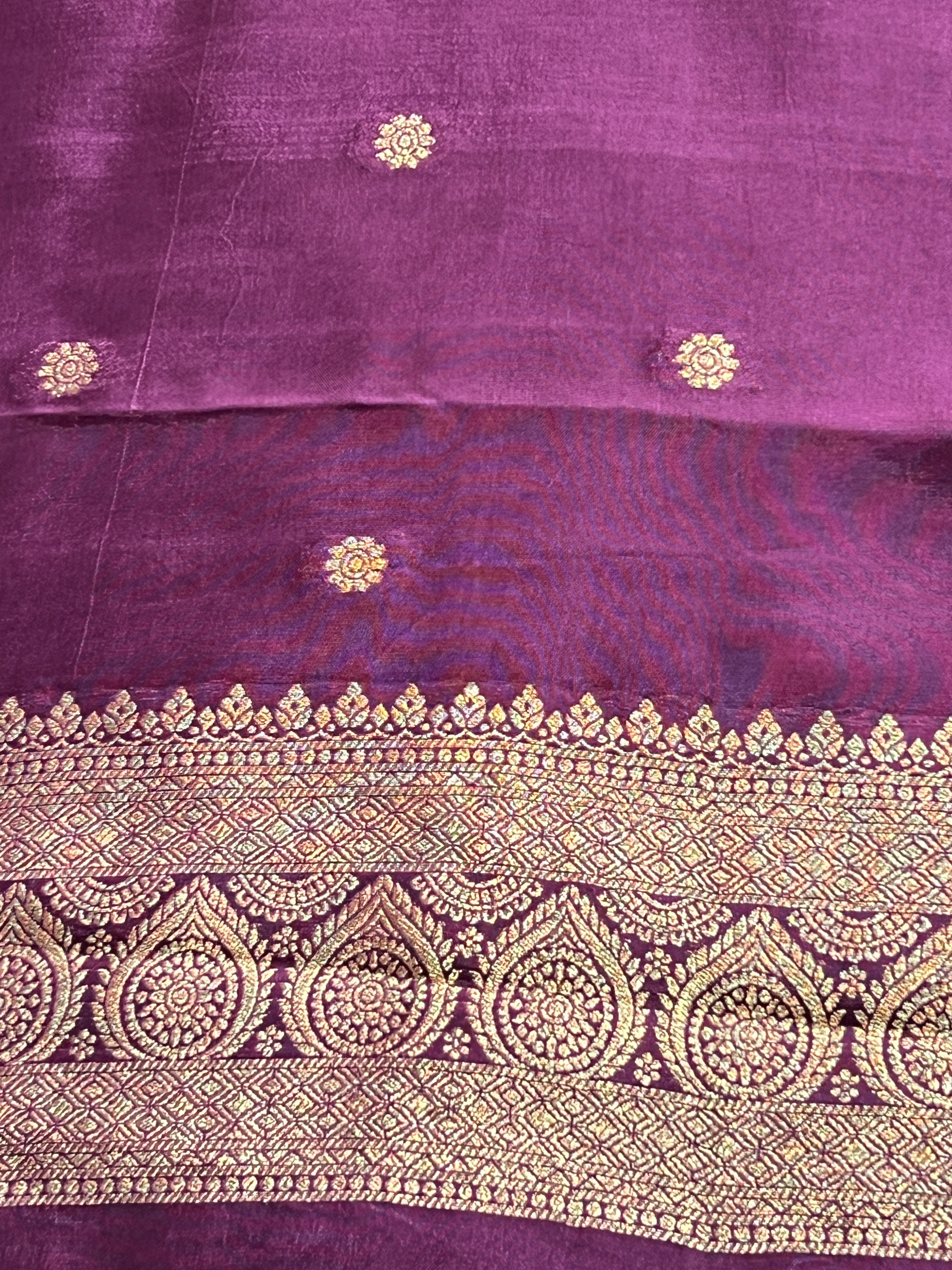Circular Pattern Crepe Silk Saree | RS135