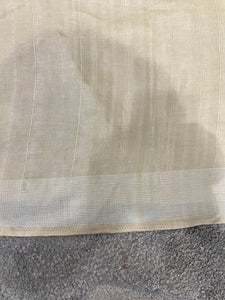 Self Color Floral Embroidery Semi Tussar Saree | SUN238