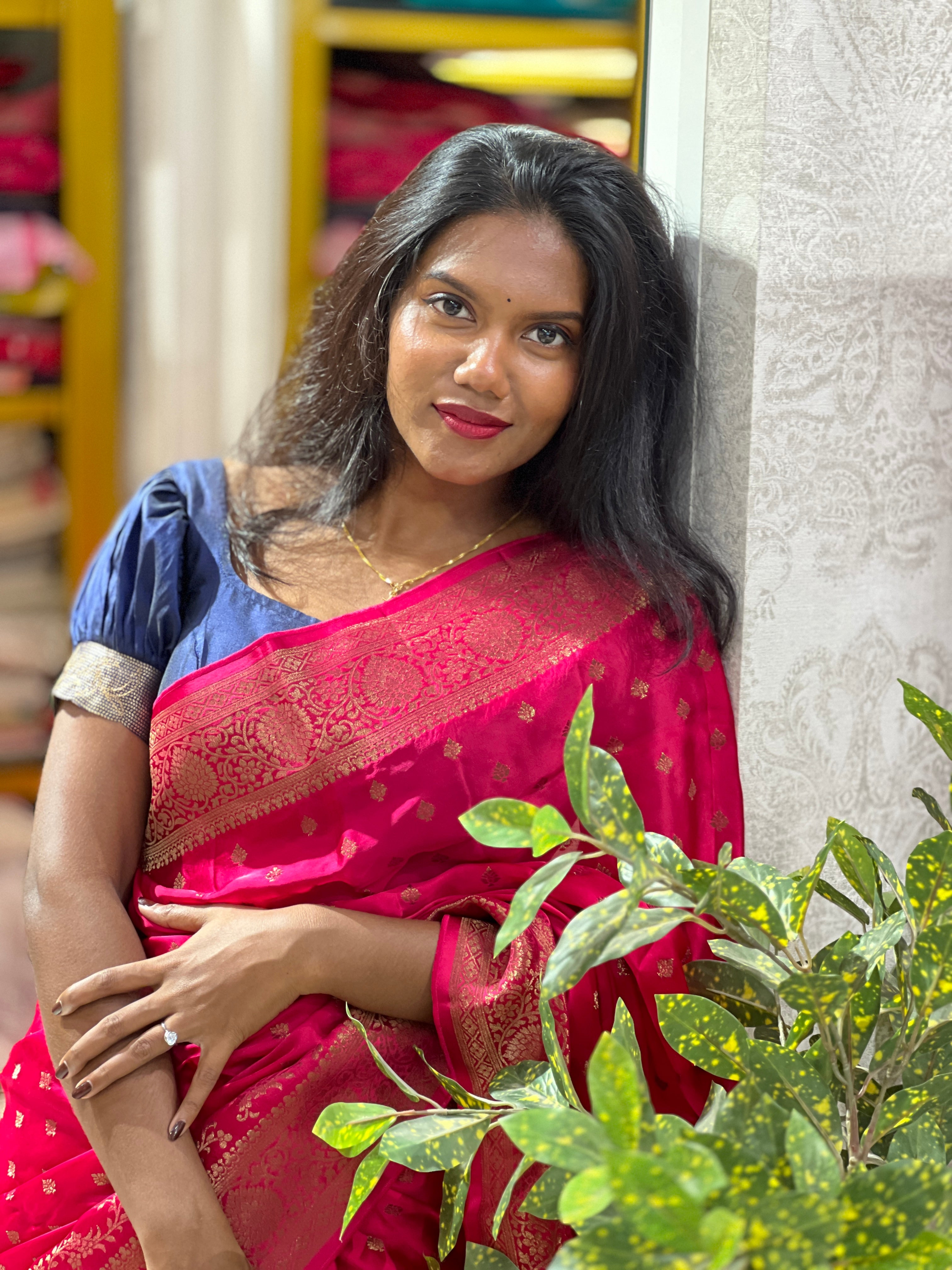 Banarasi Woven Soft Silk Saree | YNG1151