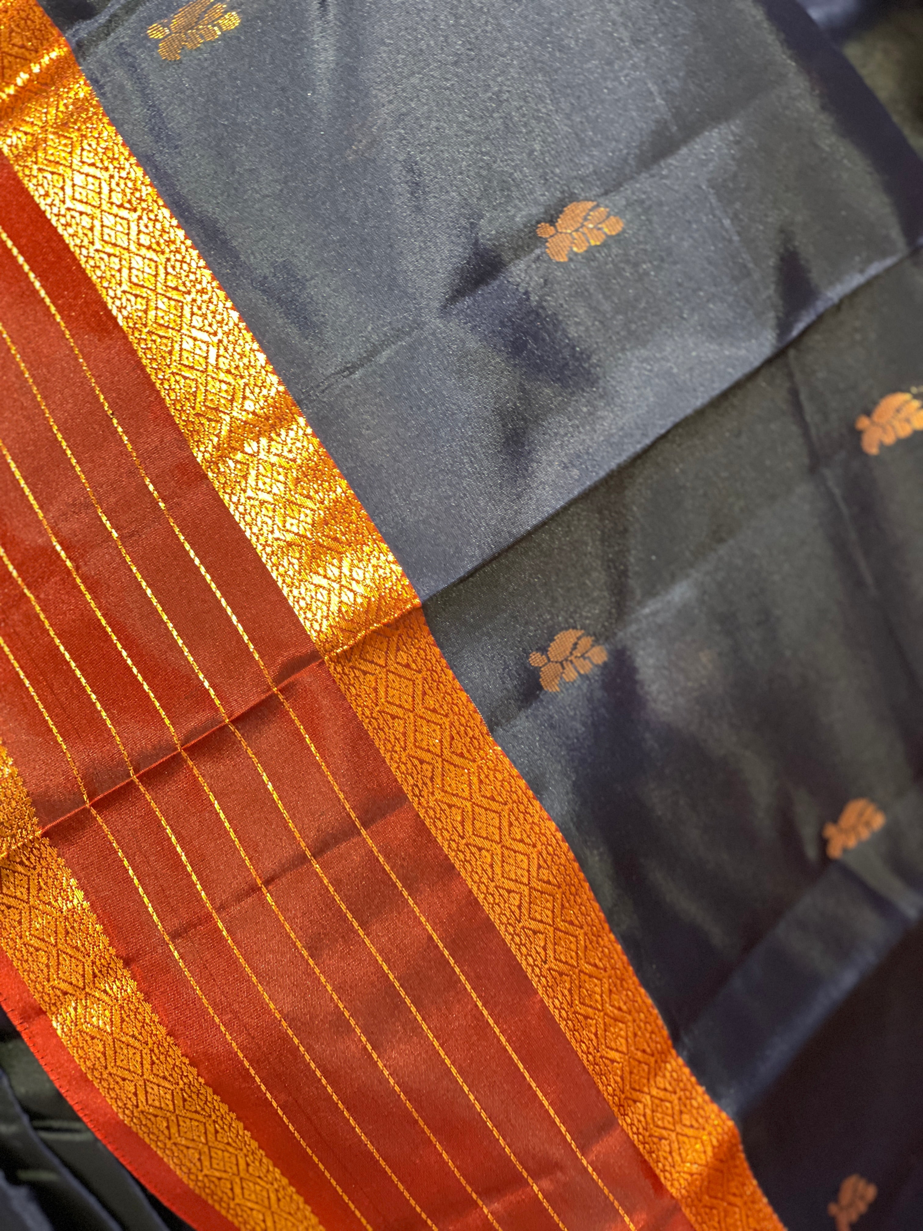 Traditional Buta Pure Silk Saree | JR116