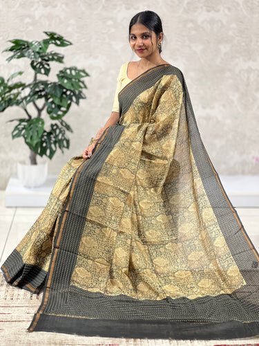 Printed Design Chanderi Silk Saree | RGD420