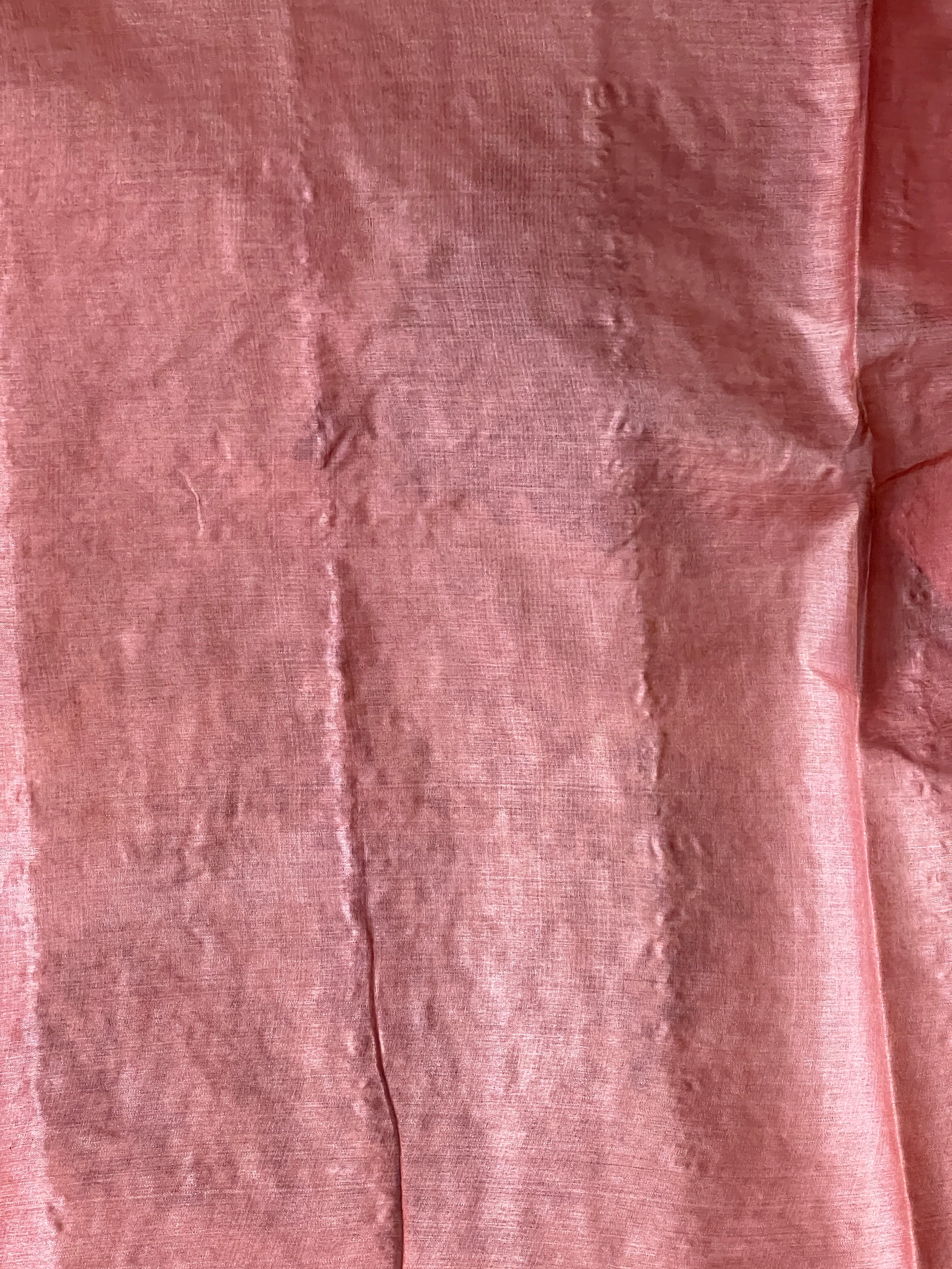 Embroidered Pattern Tussar Saree | ZSS109