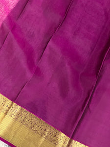 Hand Woven & Floral Motif Design Pure Silk Saree | JR112