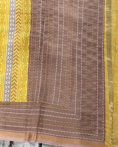 Printed Design Silk Chanderi Saree | RGD447