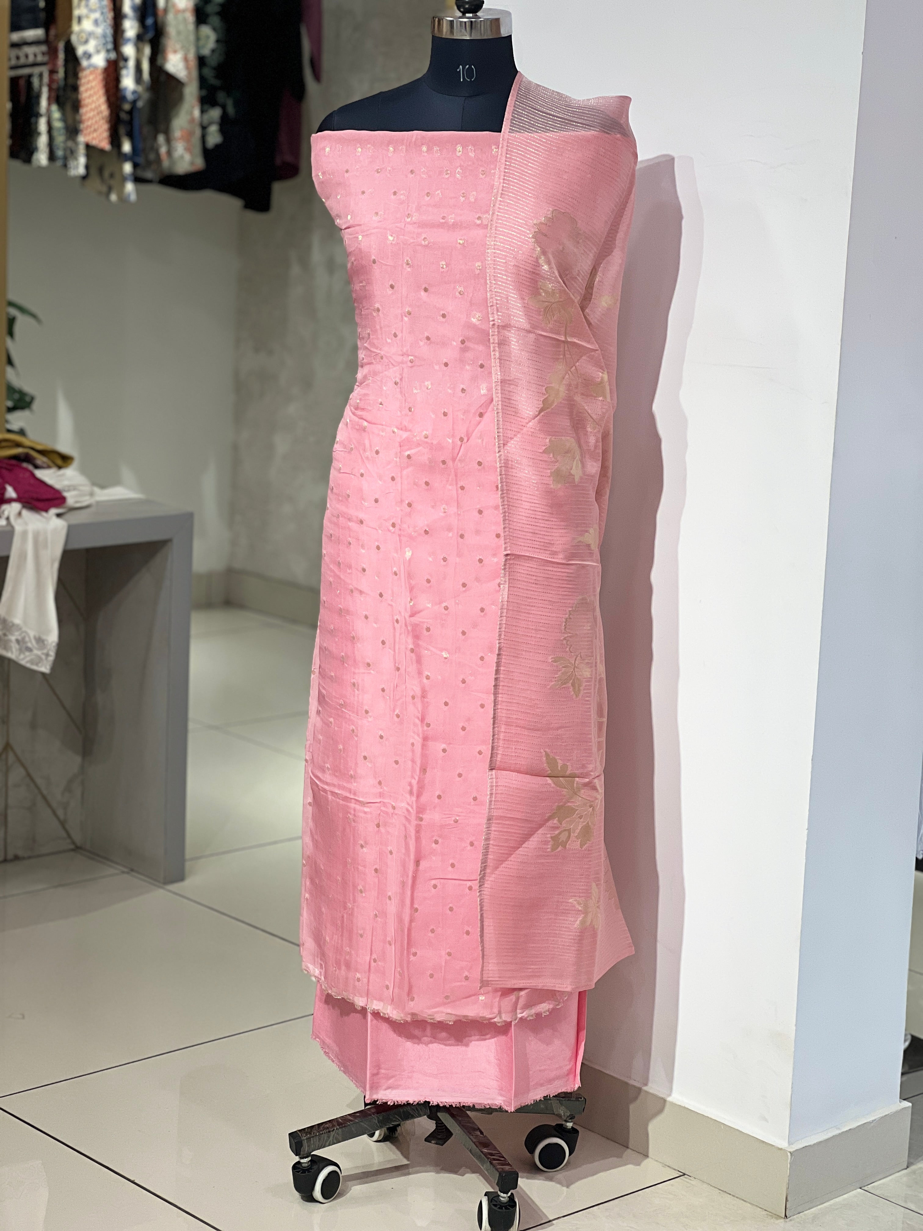 Polka Detailed Organza Salwar Set | SP290