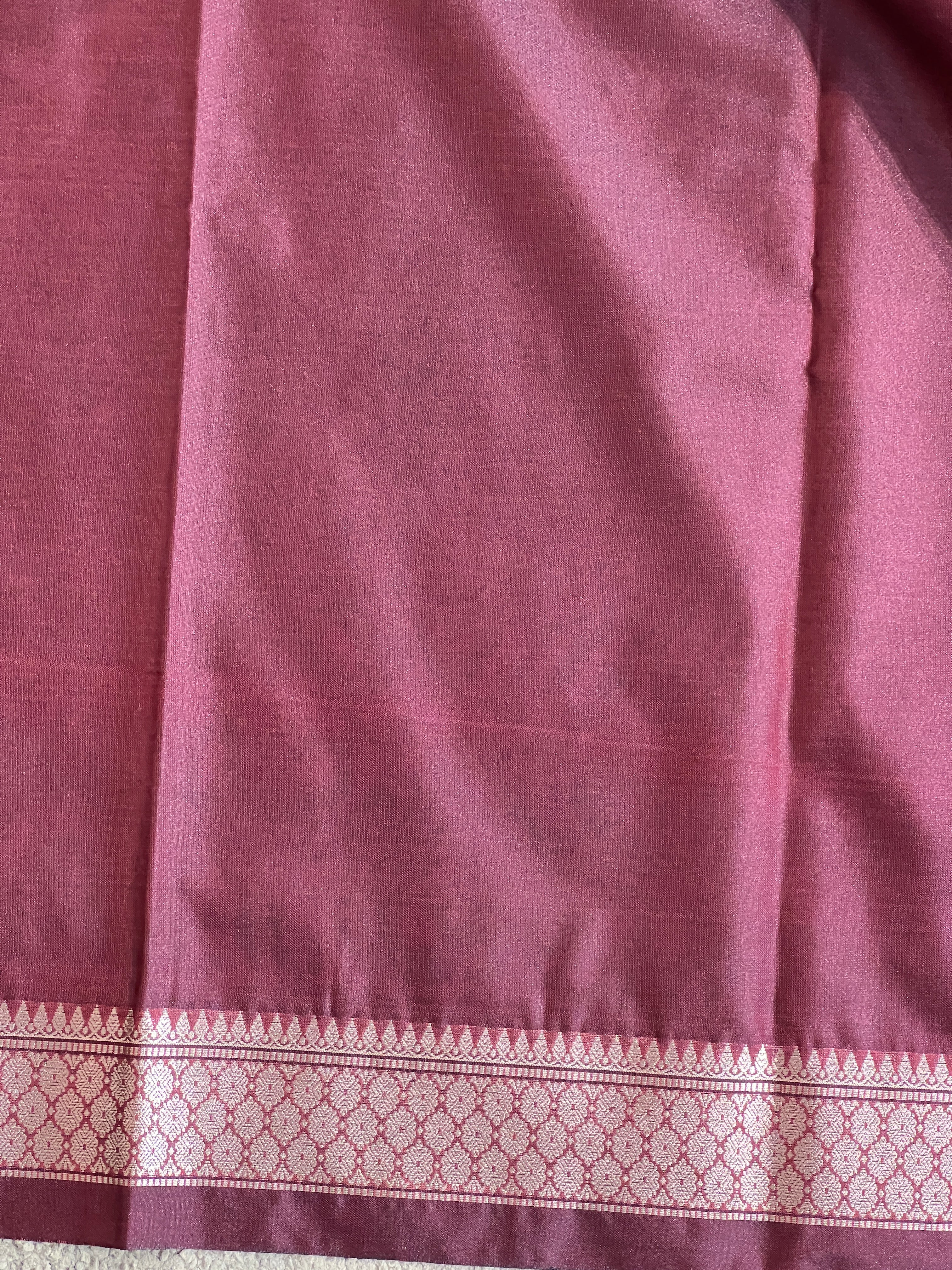 Khatam Pattern Semi Soft Silk Saree | RVS314