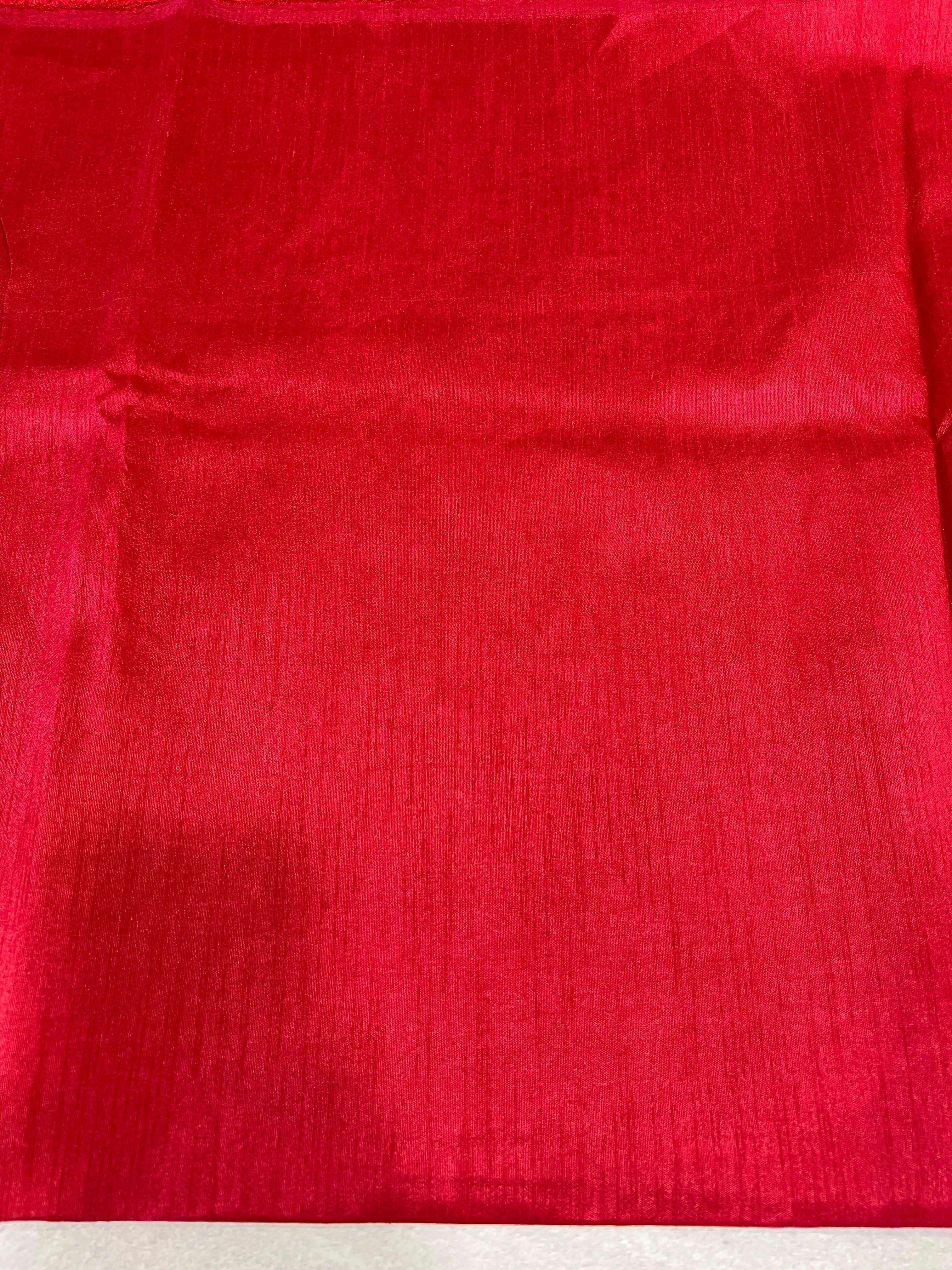 Machine Embroidery Detailed Semi Tussar Saree | SUN491