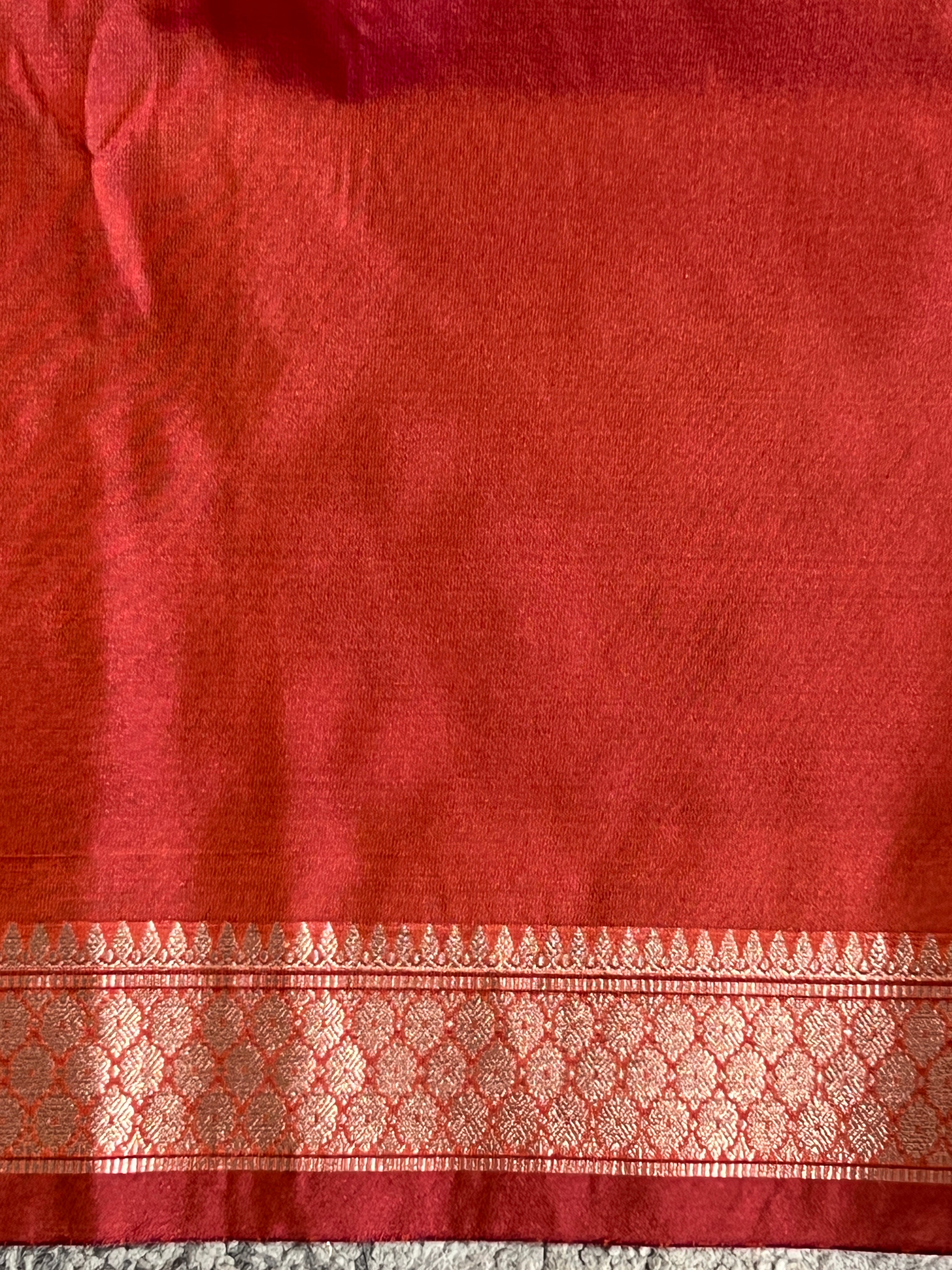 Khatam Pattern Semi Soft Silk Saree | RVS316