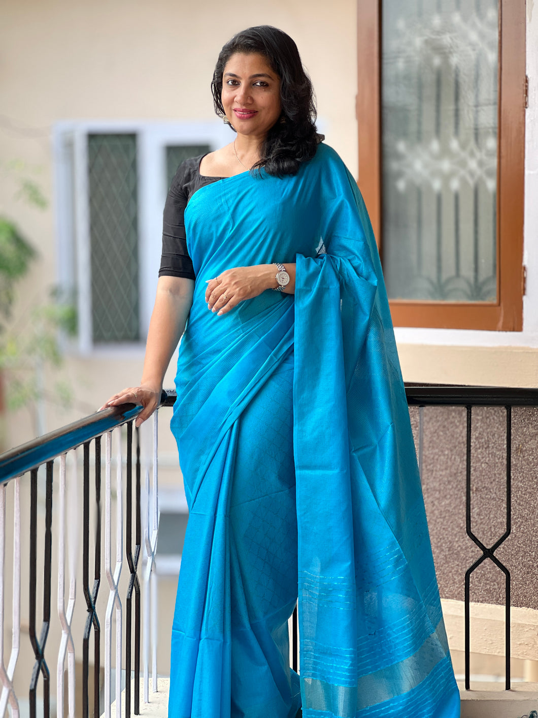 Classic Bhagalpuri Tussar Finish Saree | MRD296