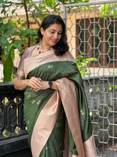 Zari Weaving Semi Silk Saree | KF139