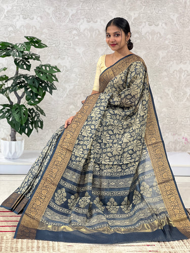 Banarasi Border Detailed Chanderi Silk Saree | RGD529