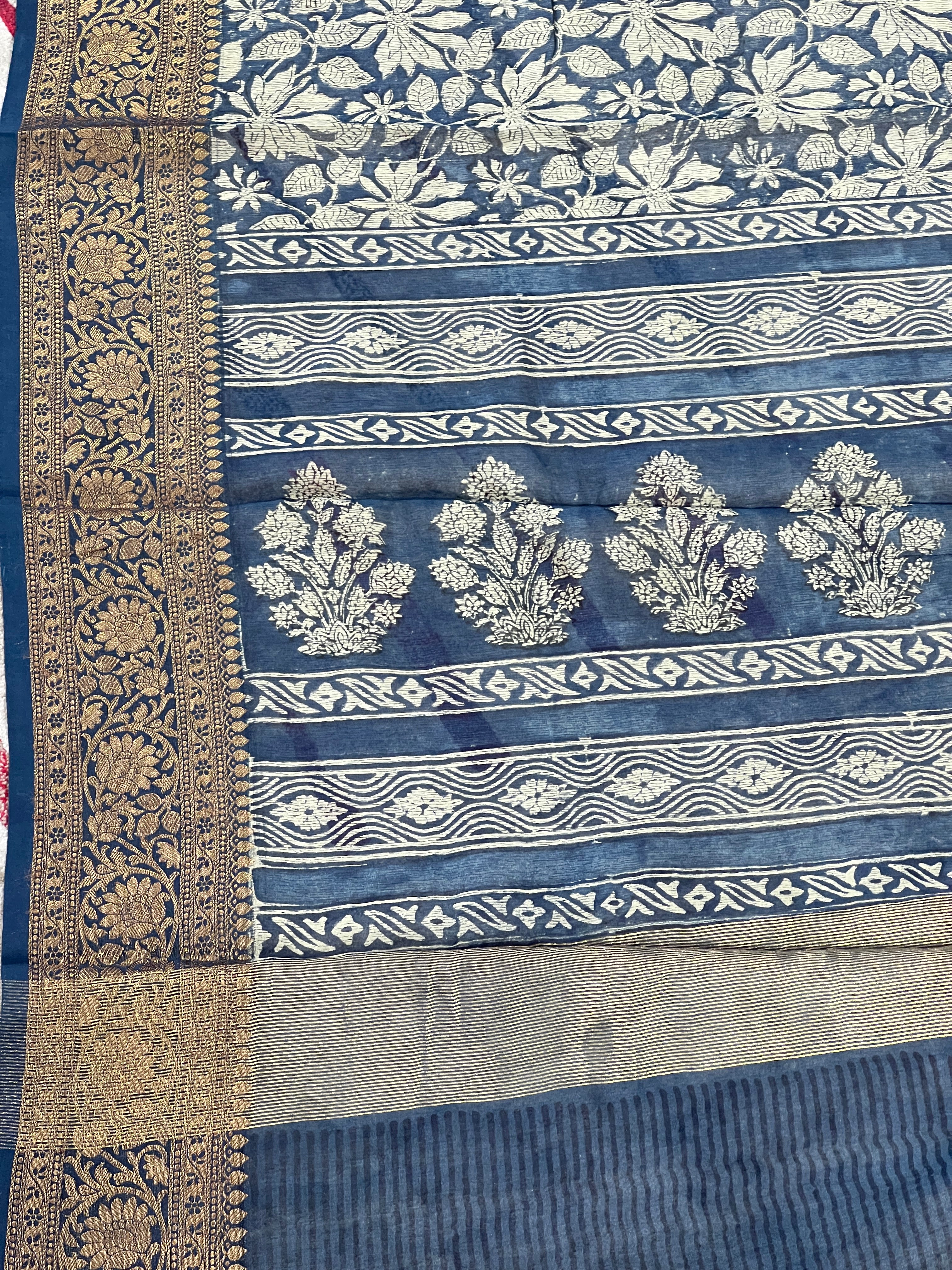 Banarasi Border Detailed Chanderi Silk Saree | RGD529