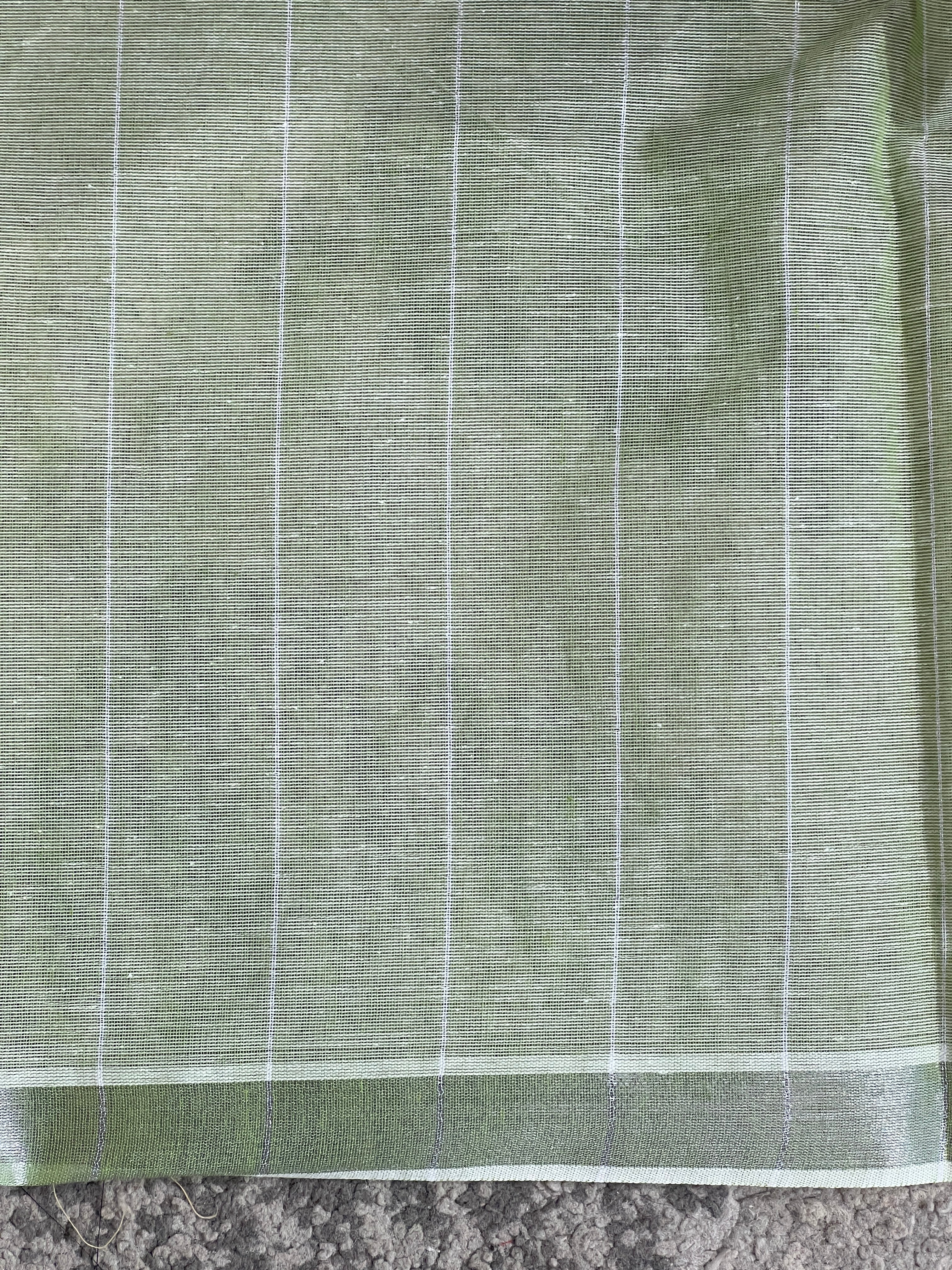 Machine Embroidered Cotton Saree |  RVS103
