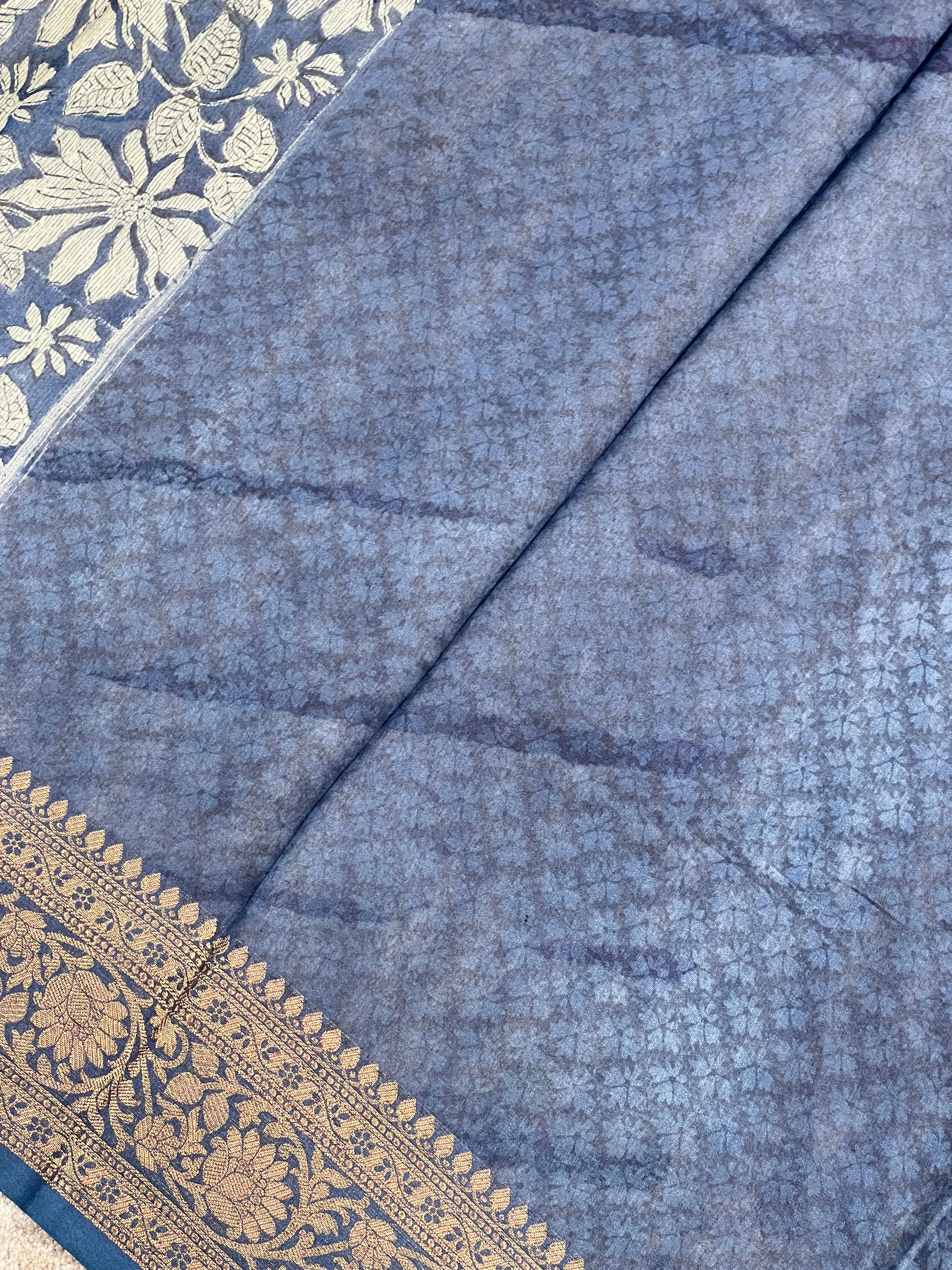 Banarasi Border Detailed Chanderi Silk Saree | RGD529