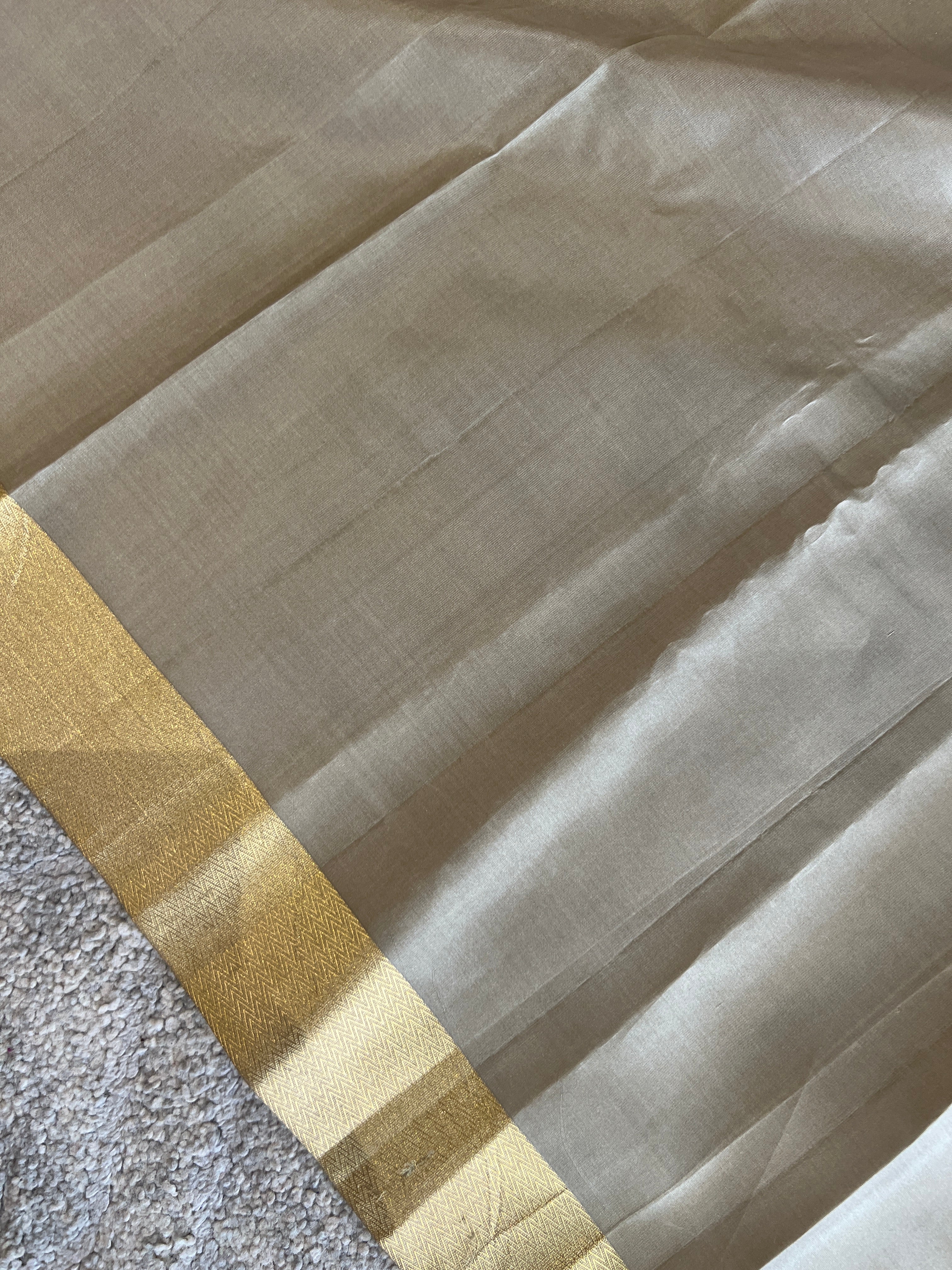Zari Detailed Soft Silk Saree | AS466