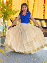 Kalamkari Print Detailed Khadi Cotton Unstitched Blouse Material | ONK110