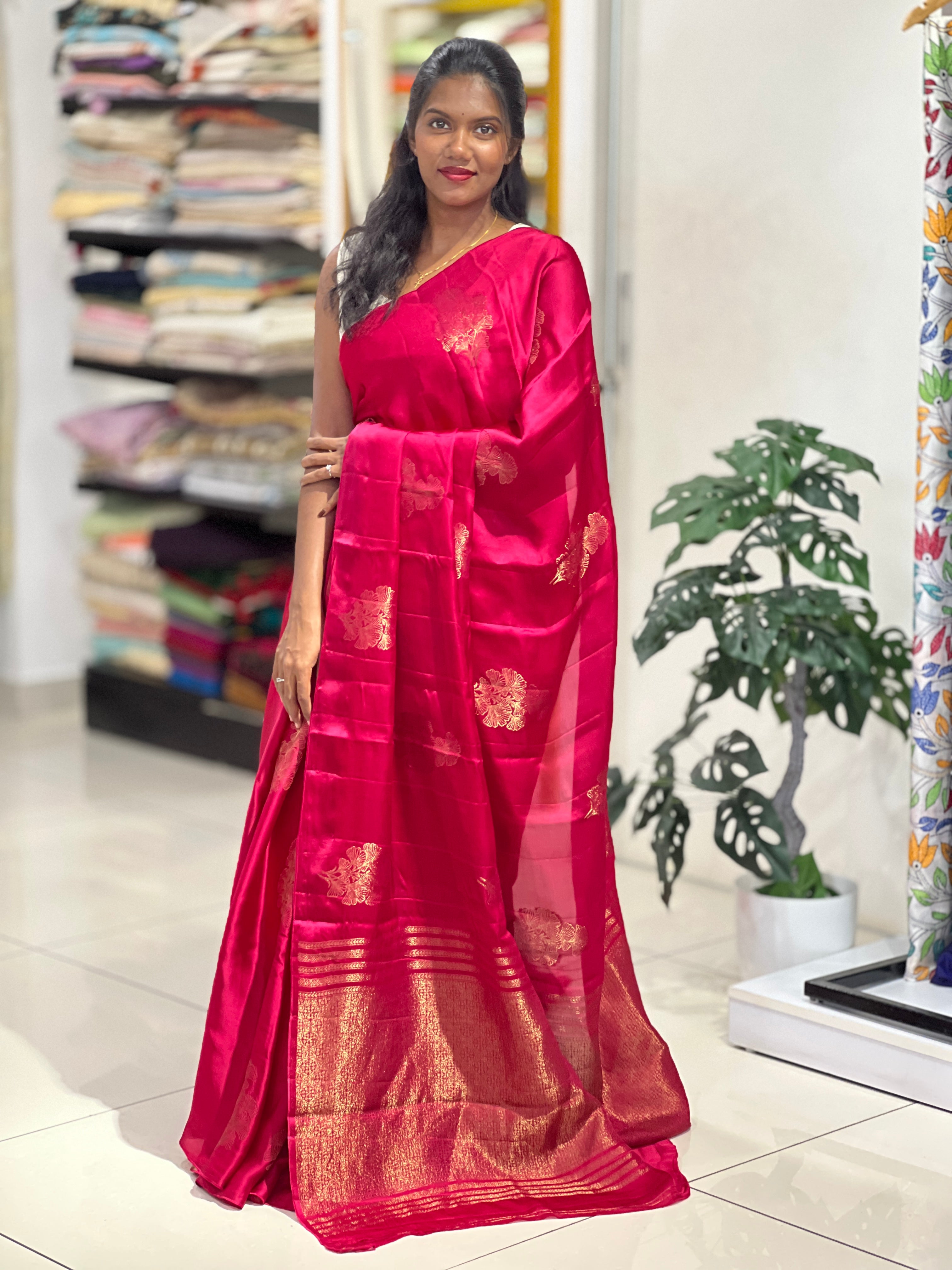 Banarasi Woven Soft Silk Saree | YNG1150