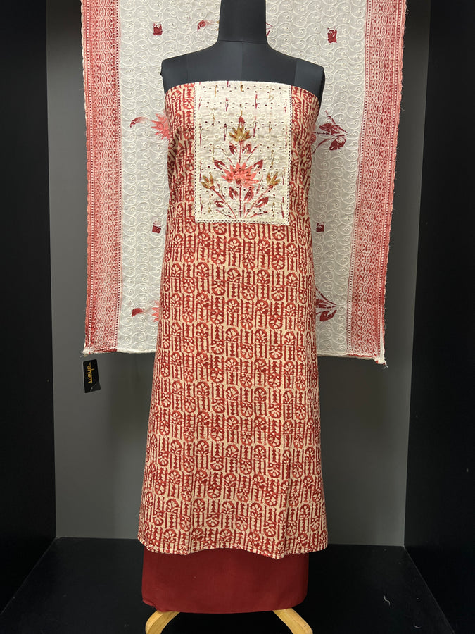 Batik Printed Cotton Salwar Set | MT116